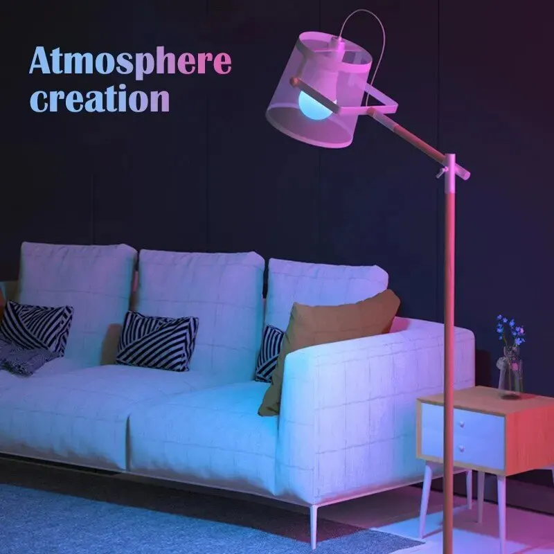 16 Color RGB LED Smart Bulb E27 Dimmable with Remote Multicolor Light - Image 3
