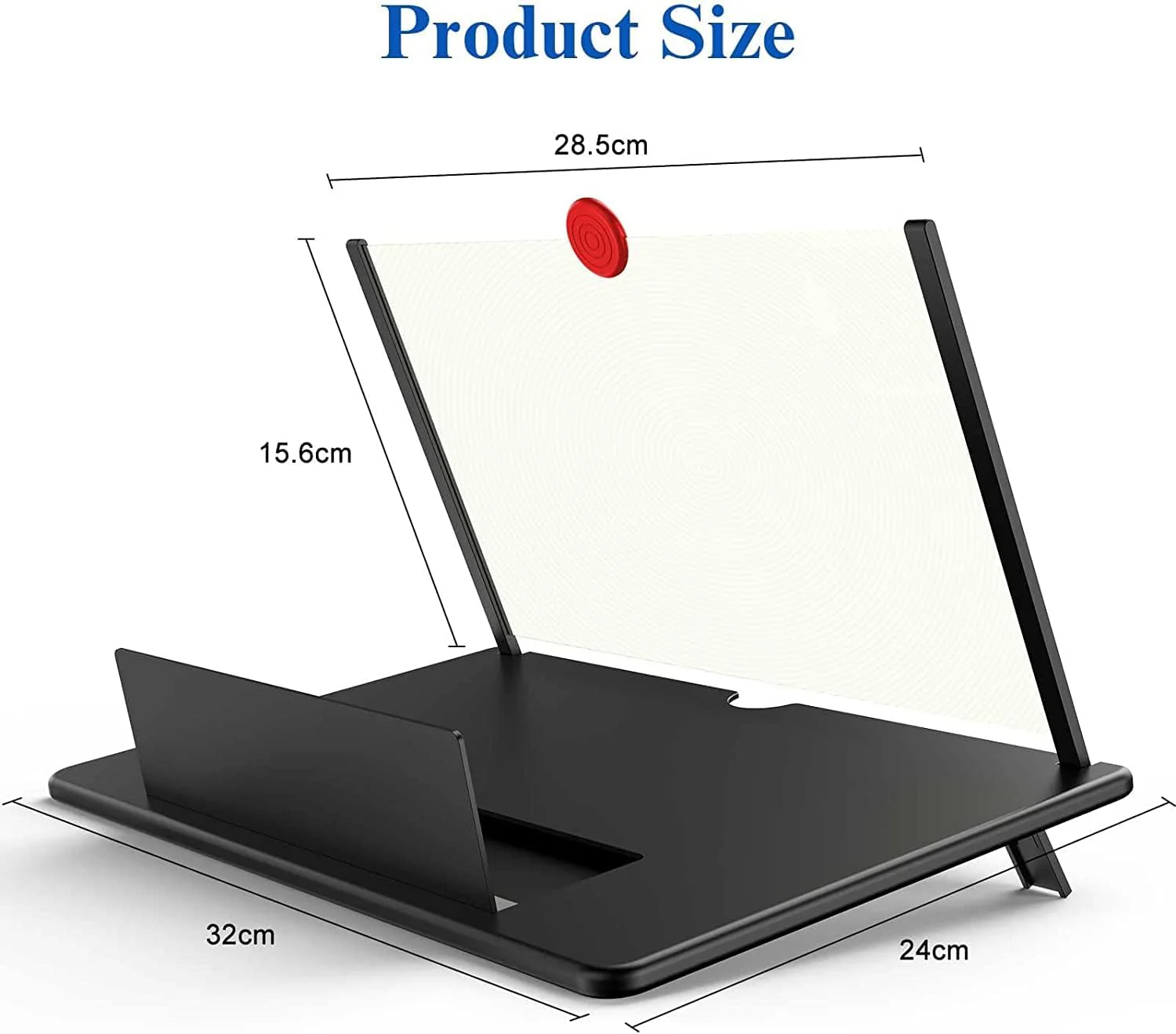 16 Inch Phone Screen Magnifier HD Mobile Screen Amplifier Stand for Movies - Image 4