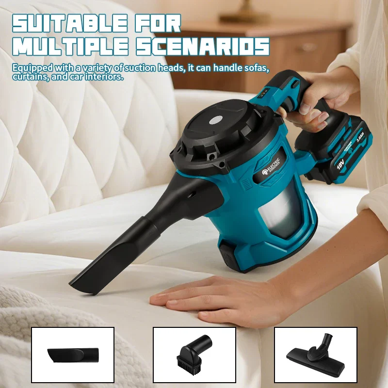 16000Pa Cordless Handheld Vacuum Cleaner Rechargeable Wet Dry Carpet - Image 3