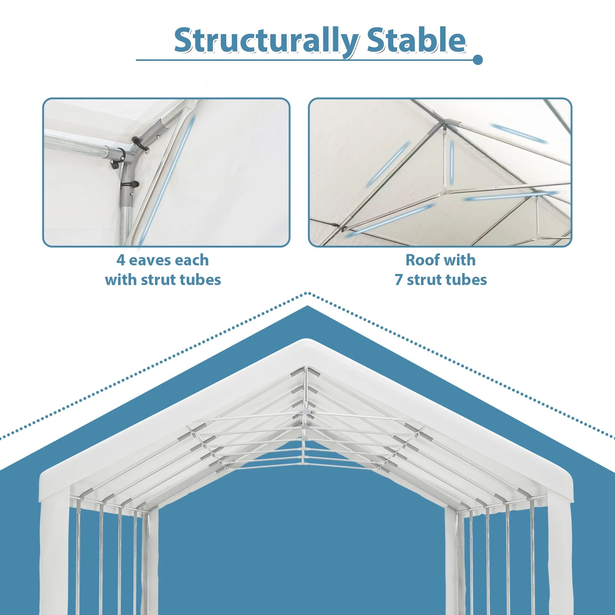 16x32FT Party Tent Heavy Duty Large Wedding Event Shelters - Image 7