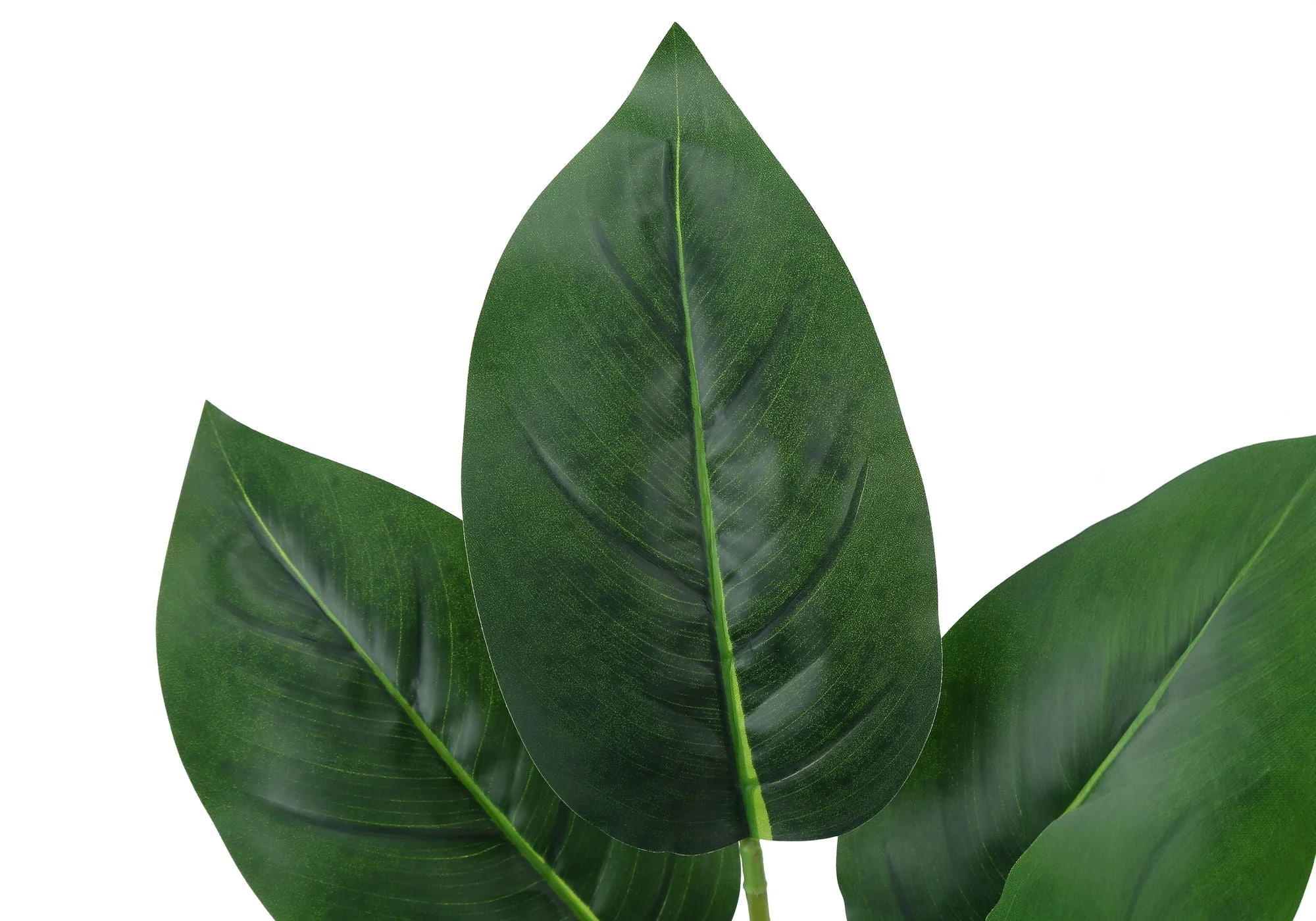 17" Tall, Artificial Plant, Aureum, Indoor, Faux, Fake, Table, Greenery, Potted, Real Touch, Decorative - Green / White - Image 3
