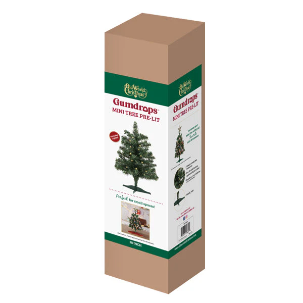 18" Mini Tree Pre-lit - Image 3