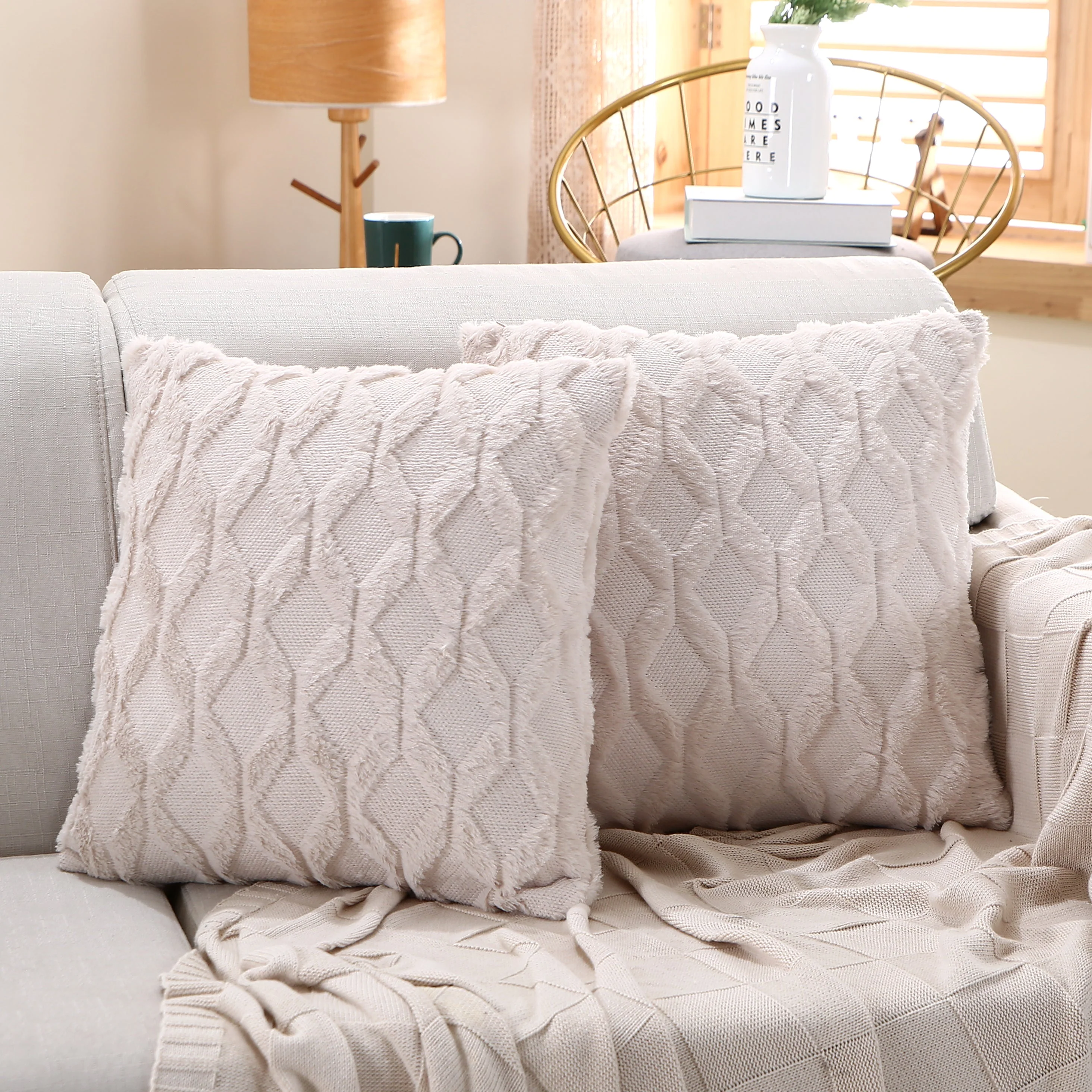 18"x18" Throw Pillow FULL set of cover and insert  Wide Variety of Colors reversable - Image 12