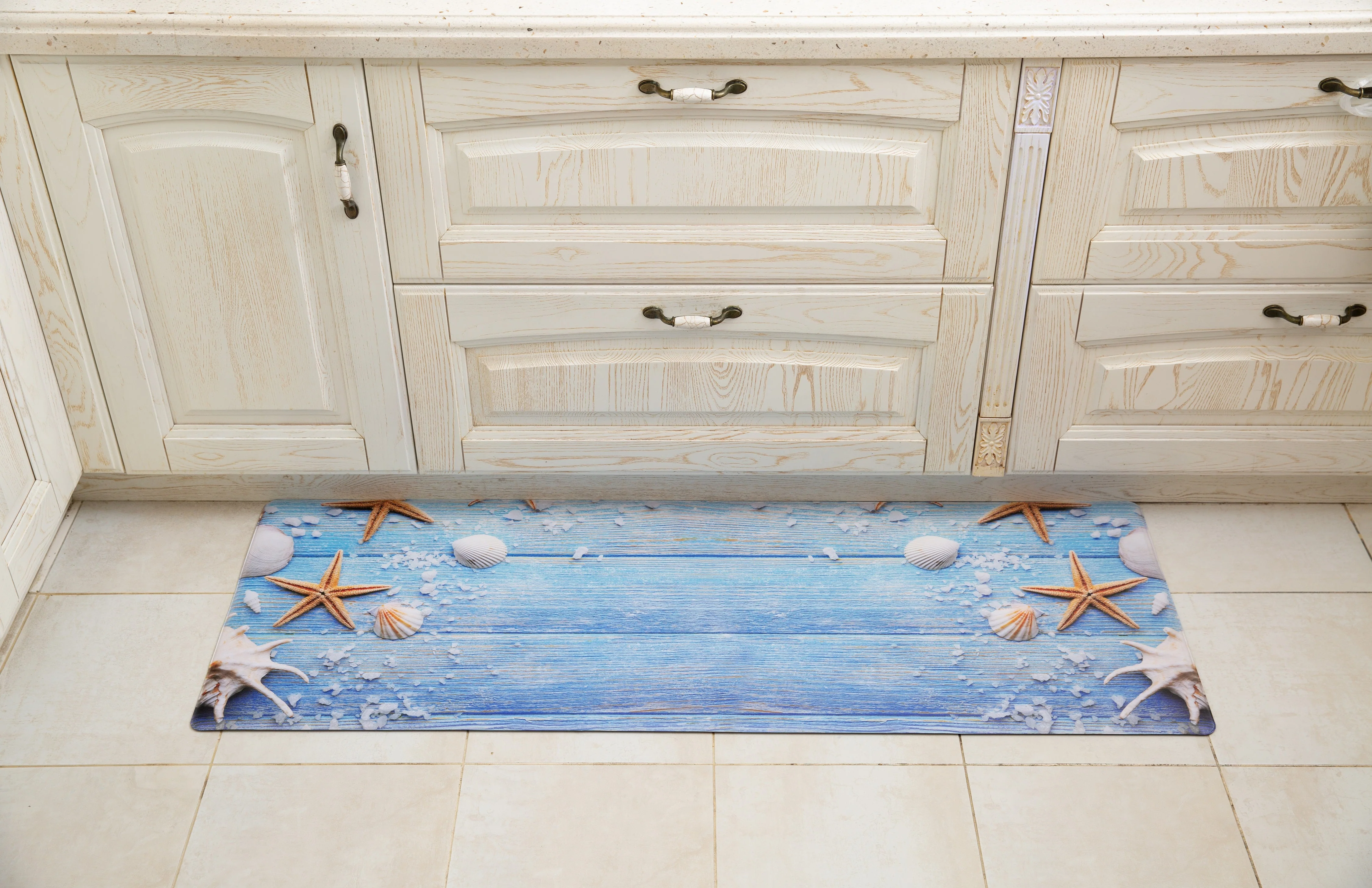 19.6 in. x 55 in. Anti-Fatigue Kitchen Runner Mat (Coastal) - Image 2