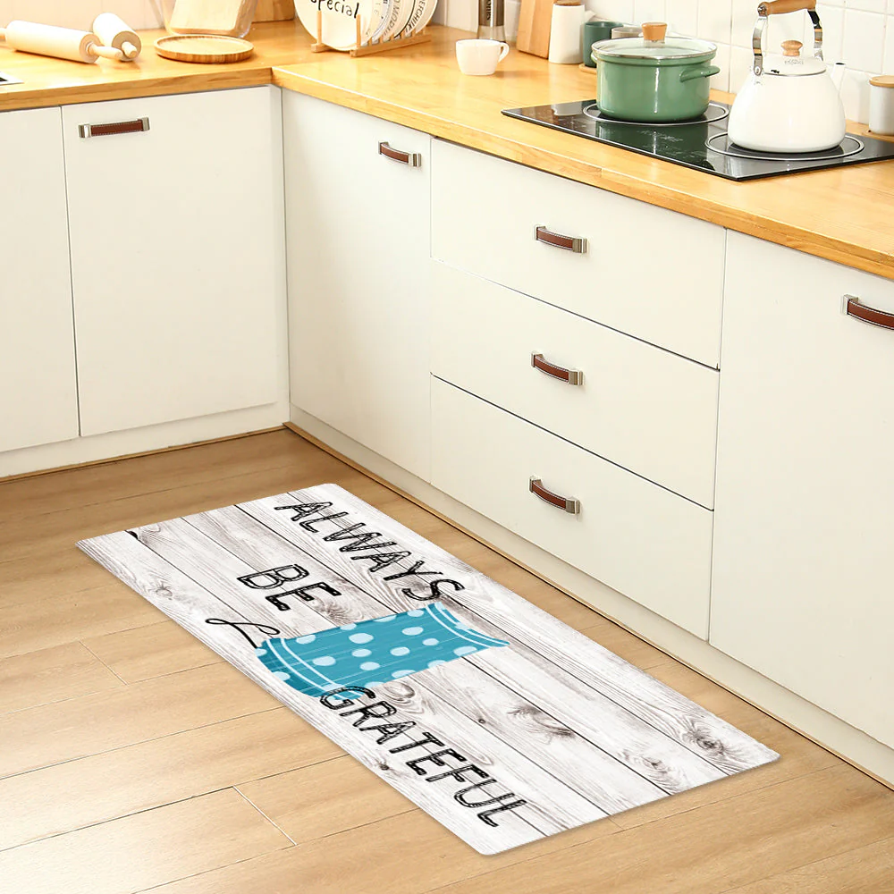 19.6 in. x 55 in. Anti-Fatigue Kitchen Runner Mat (Grateful) - Image 2
