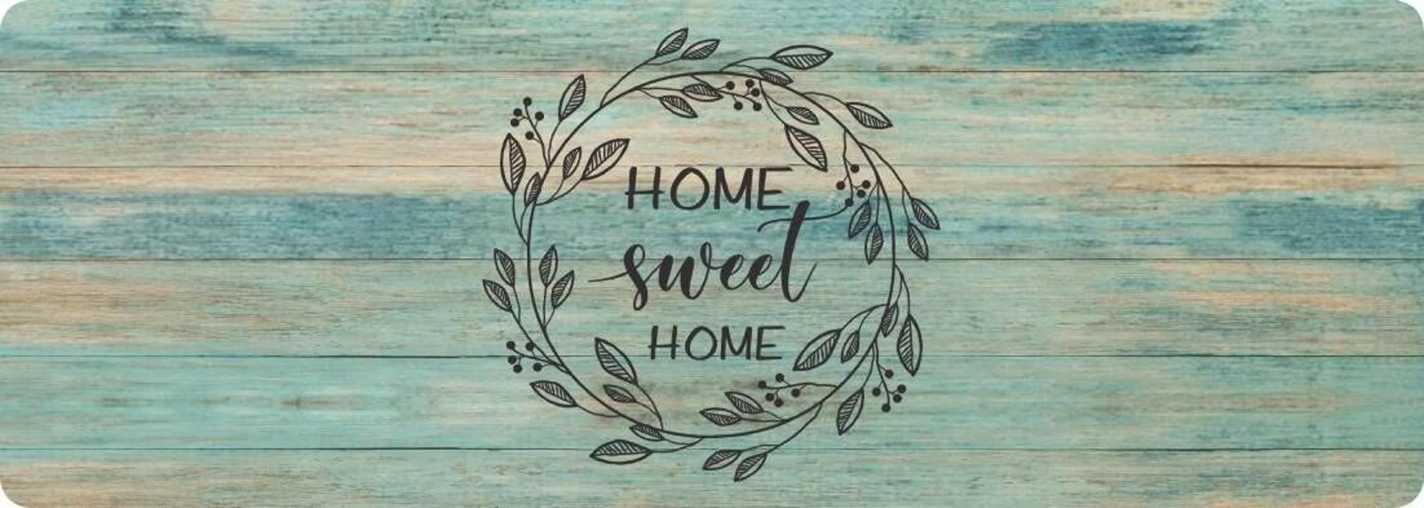 19.6 in. x 55 in. Anti-Fatigue Kitchen Runner Mat (Home Sweet Home) - Image 2
