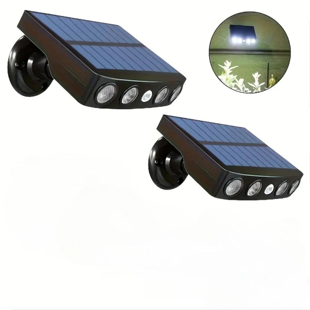 2/4-Pack Outdoor Solar Wall Lights – Motion Sensor, Dusk-to-Dawn, IP44 Rated - Image 13