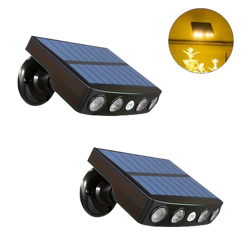 2/4-Pack Outdoor Solar Wall Lights – Motion Sensor, Dusk-to-Dawn, IP44 Rated - Image 14