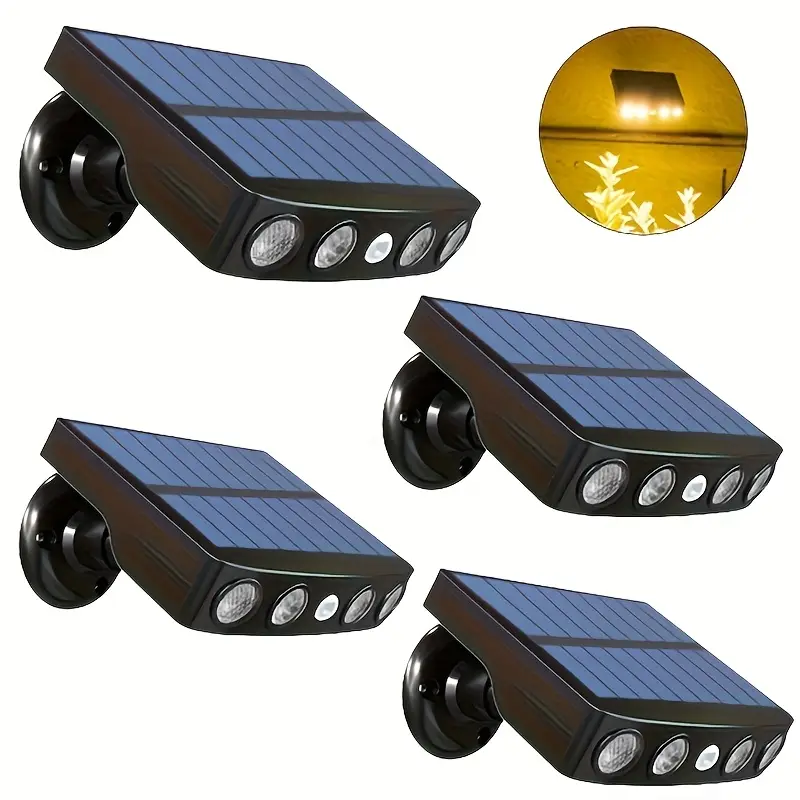 2/4-Pack Outdoor Solar Wall Lights – Motion Sensor, Dusk-to-Dawn, IP44 Rated - Image 16