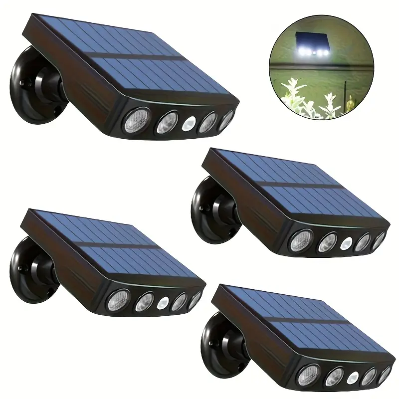 2/4-Pack Outdoor Solar Wall Lights – Motion Sensor, Dusk-to-Dawn, IP44 Rated - Image 17