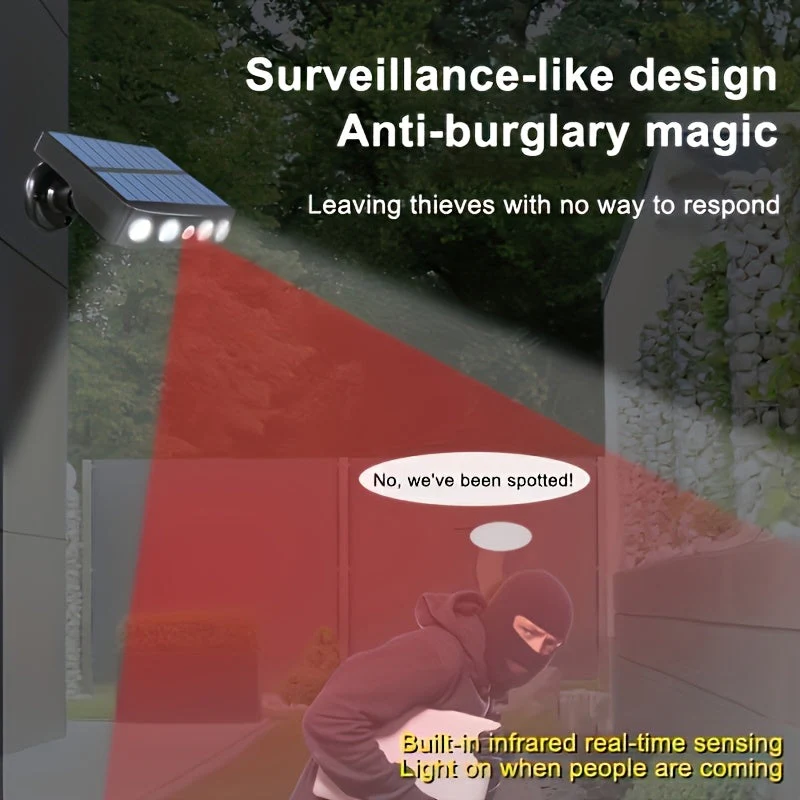 2/4-Pack Outdoor Solar Wall Lights – Motion Sensor, Dusk-to-Dawn, IP44 Rated - Image 6