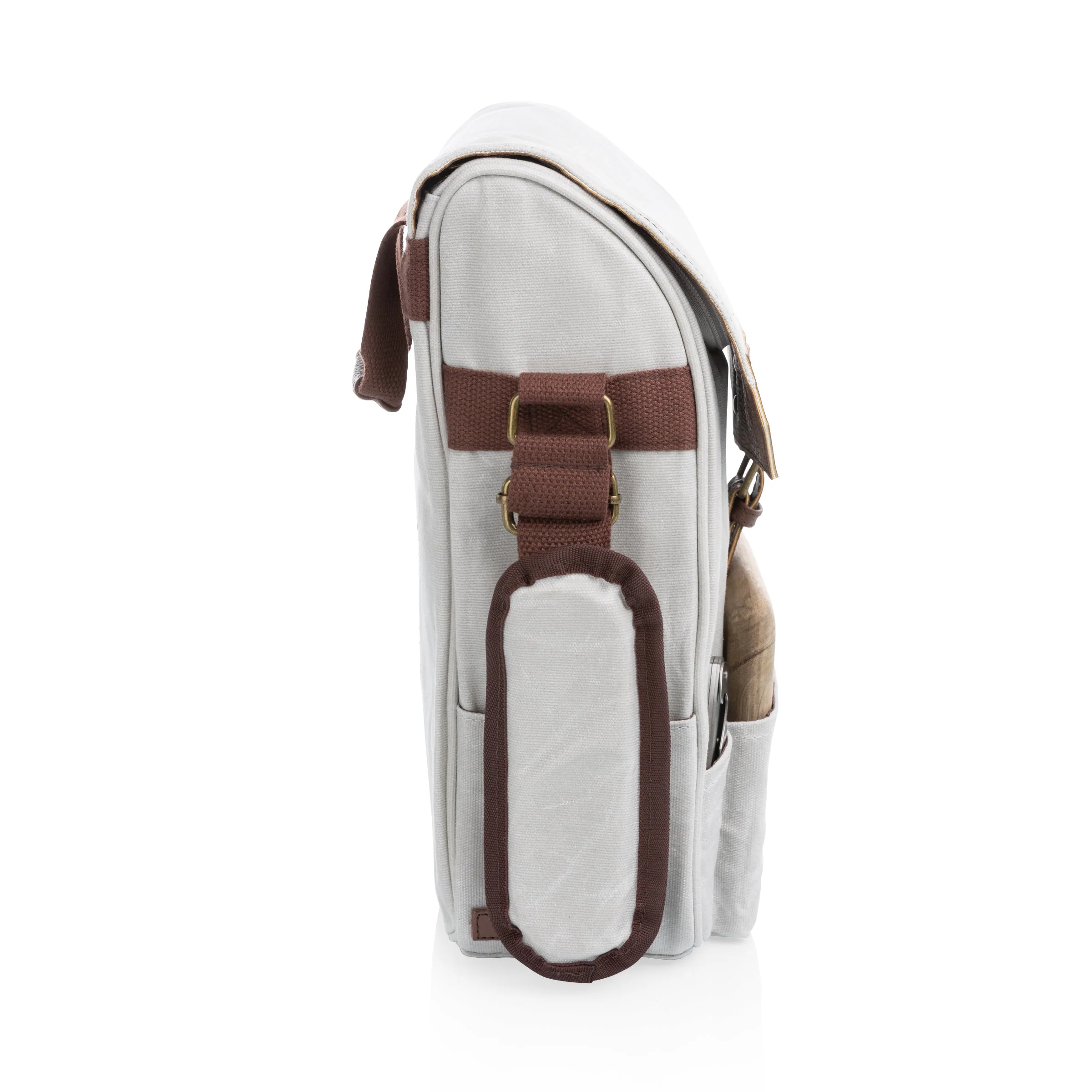 2 Bottle Insulated Wine & Cheese Cooler Tote - Image 6