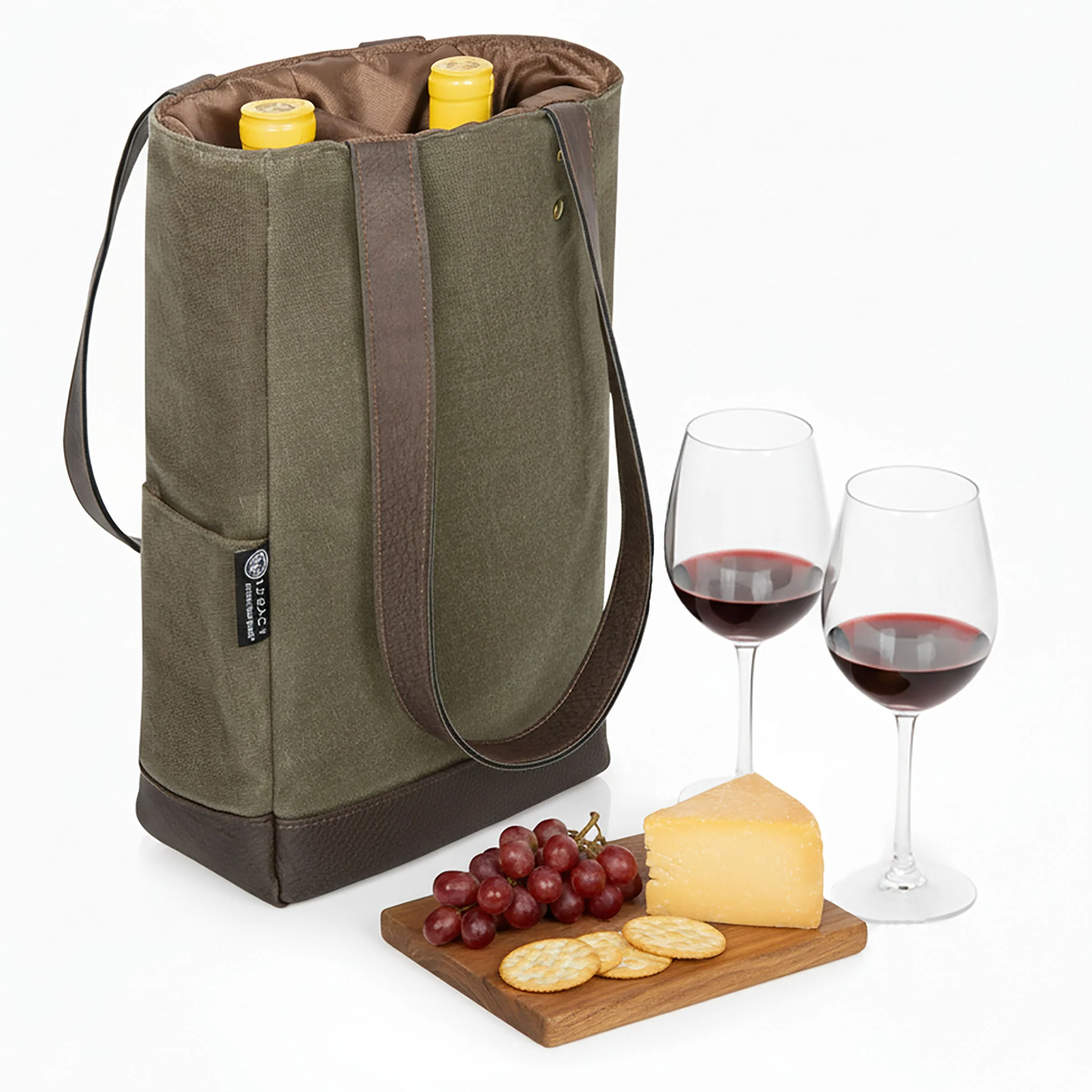 2 Bottle Insulated Wine Cooler Bag - Image 12
