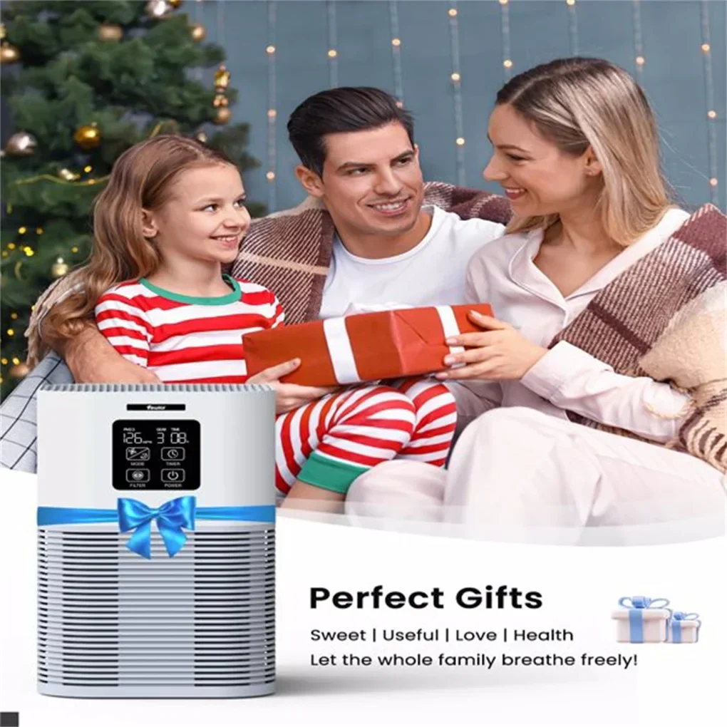 2 in 1 Air Purifier H13 HEPA with Aromatherapy for Allergies Pets Odor - Image 6