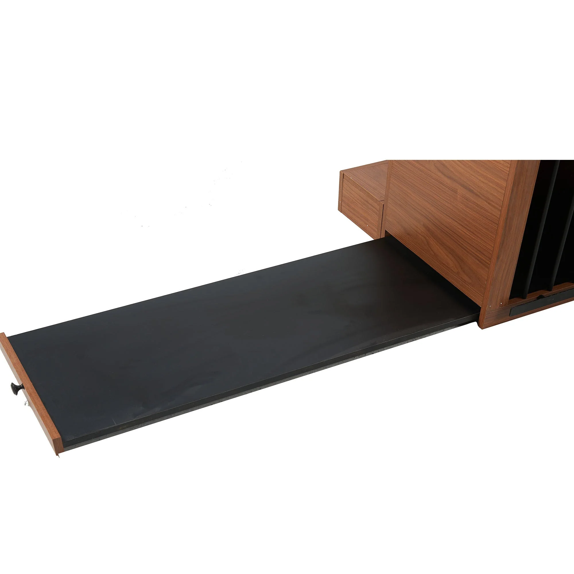 2 in 1 Dog Crate with Padded Seat Walnut 56'L Furniture Style - Image 13
