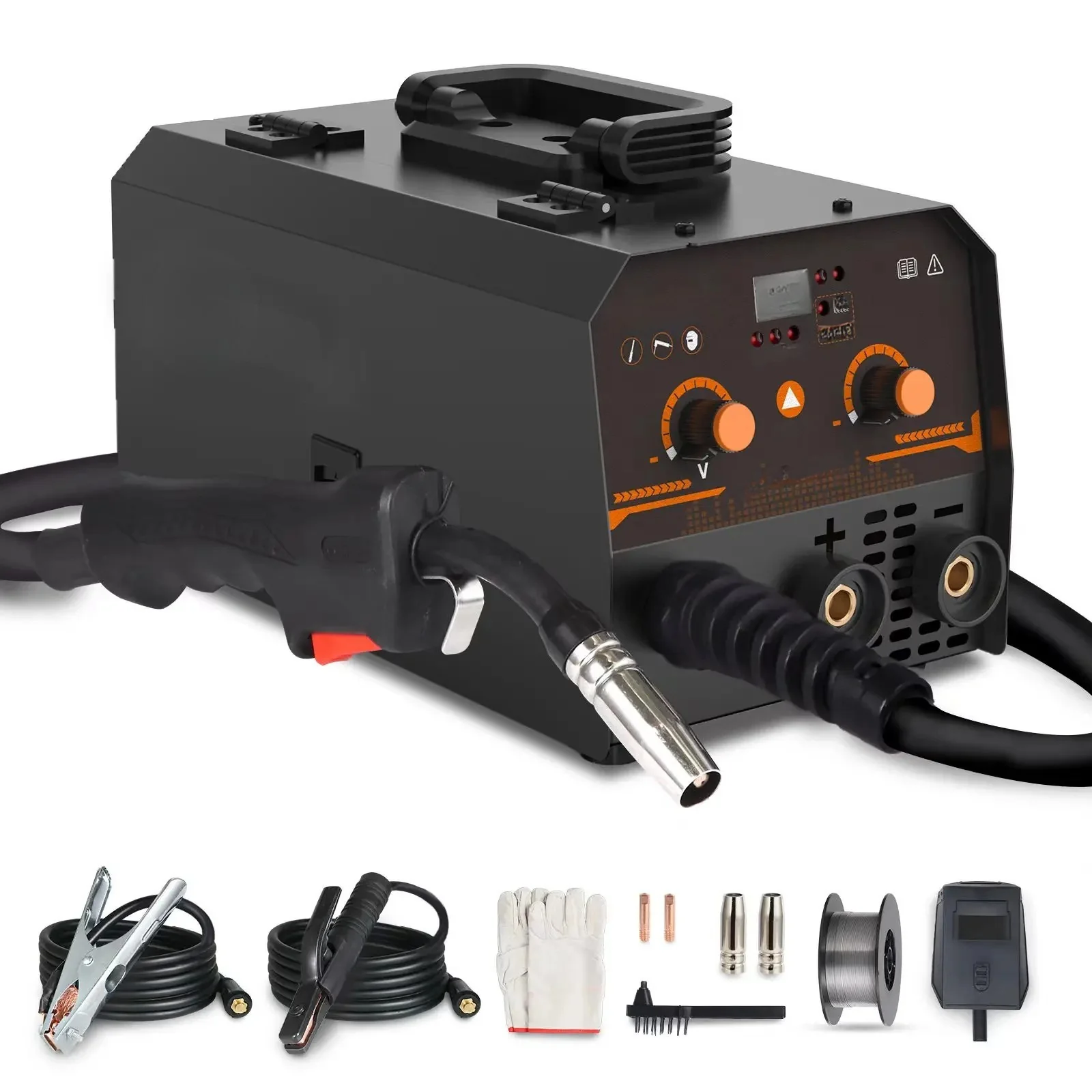 2-in-1 MIG Welder 130A Gasless Flux Core ARC IGBT Welding Machine for Home DIY - Image 7