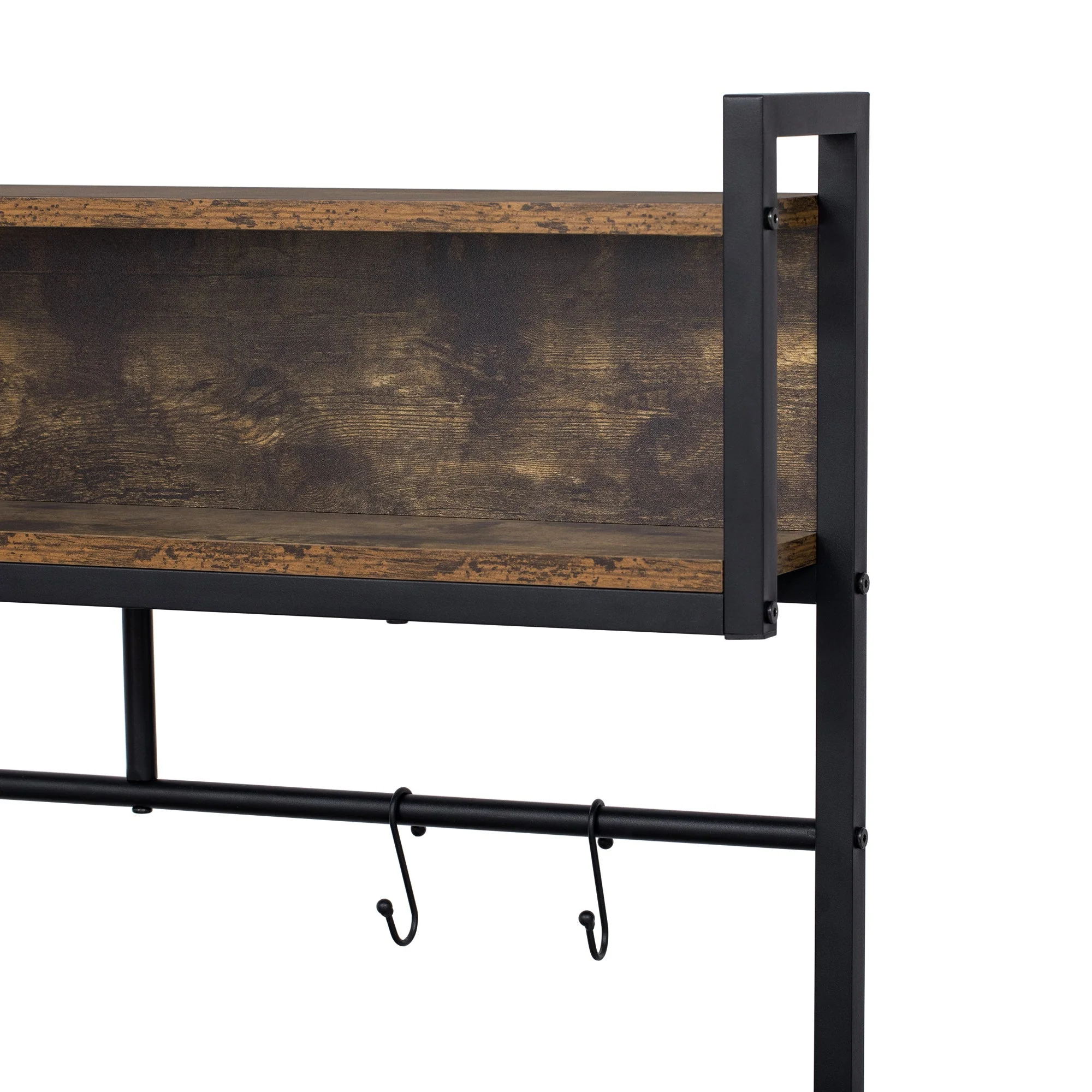 2 in 1 Pet Friendly Dog Crate Composite Desk Hutch - Image 10