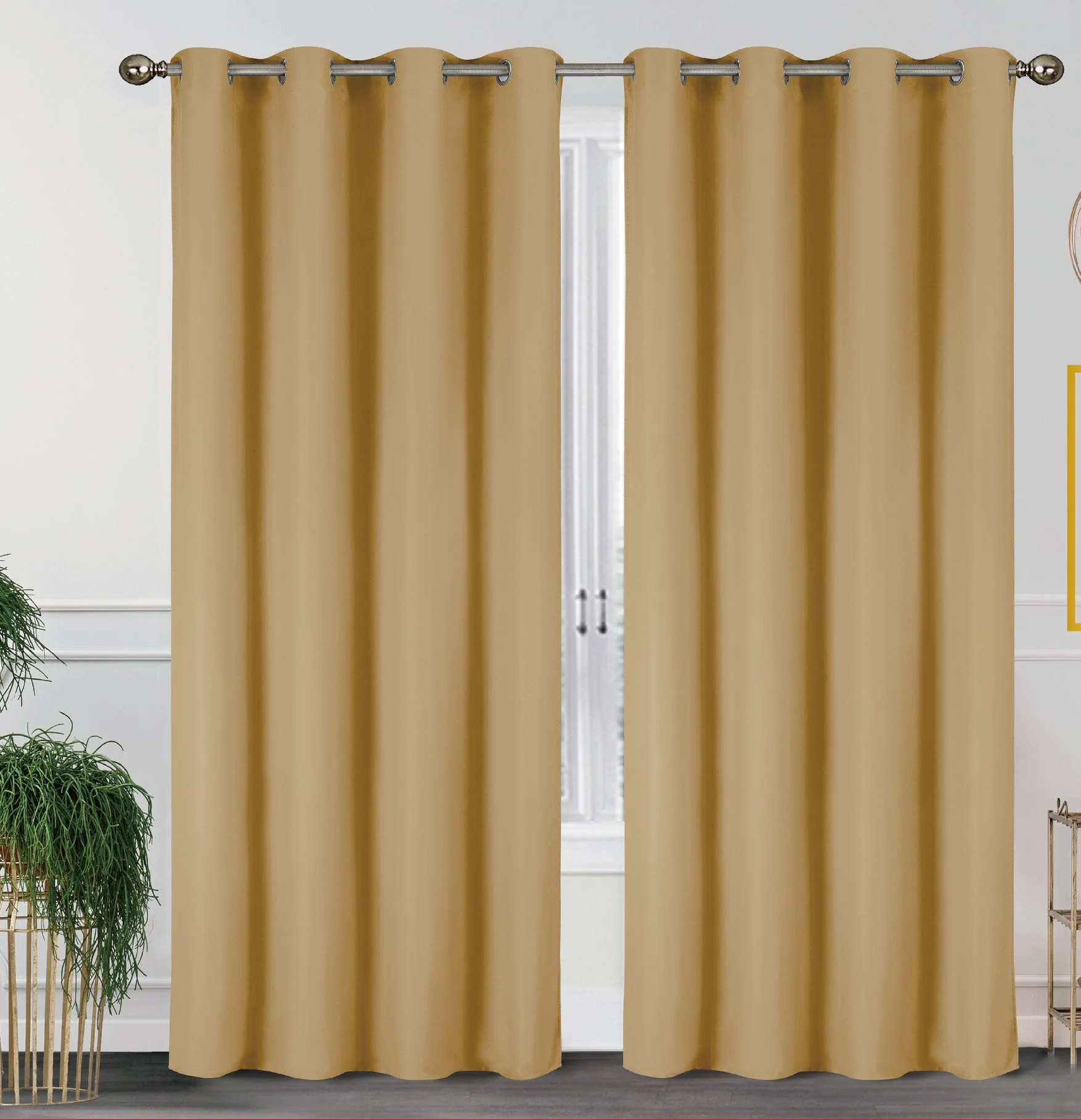 2 Pack - 55" x 84" Solid Thermal Blackout Panels (19 Colors) - Image 11