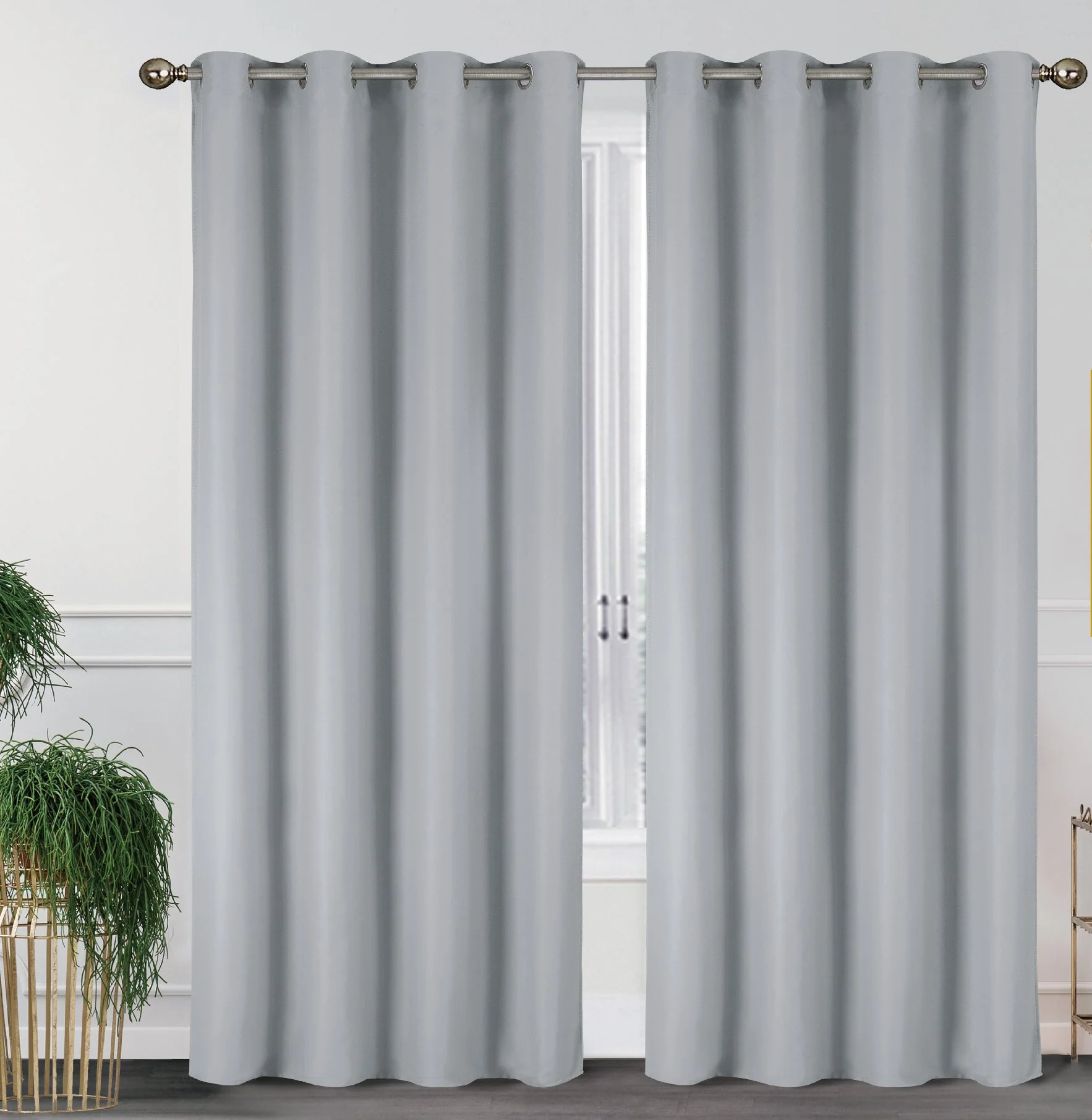 2 Pack - 55" x 84" Solid Thermal Blackout Panels (19 Colors) - Image 28