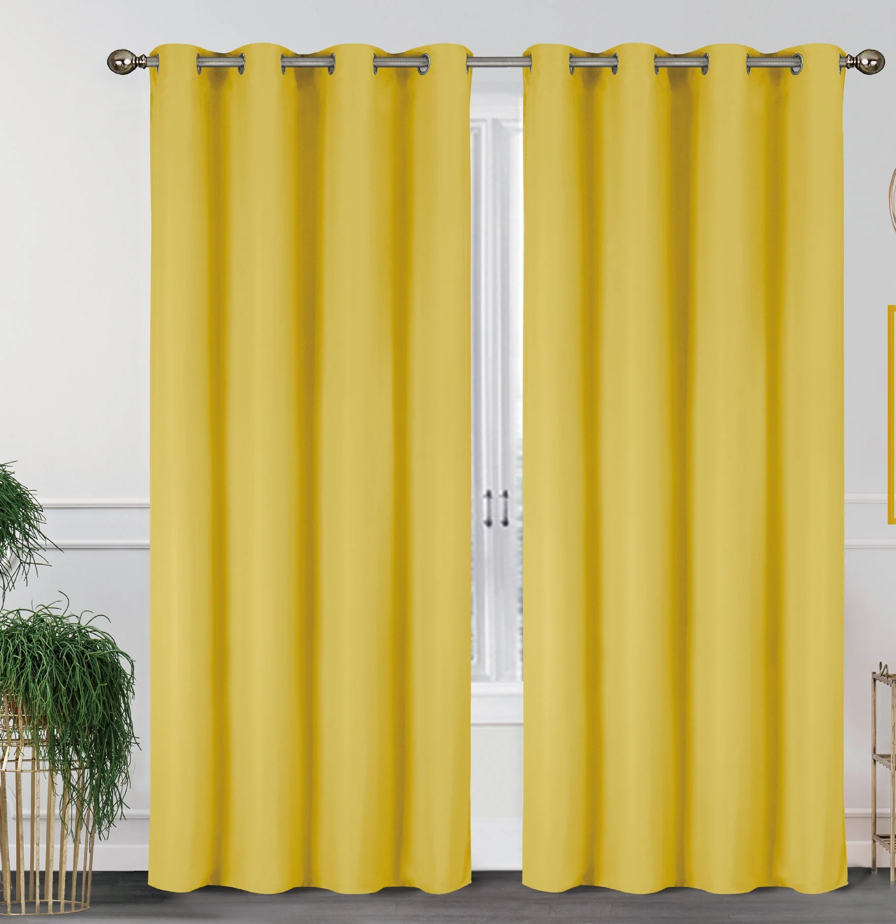 2 Pack - 55" x 84" Solid Thermal Blackout Panels (19 Colors) - Image 31