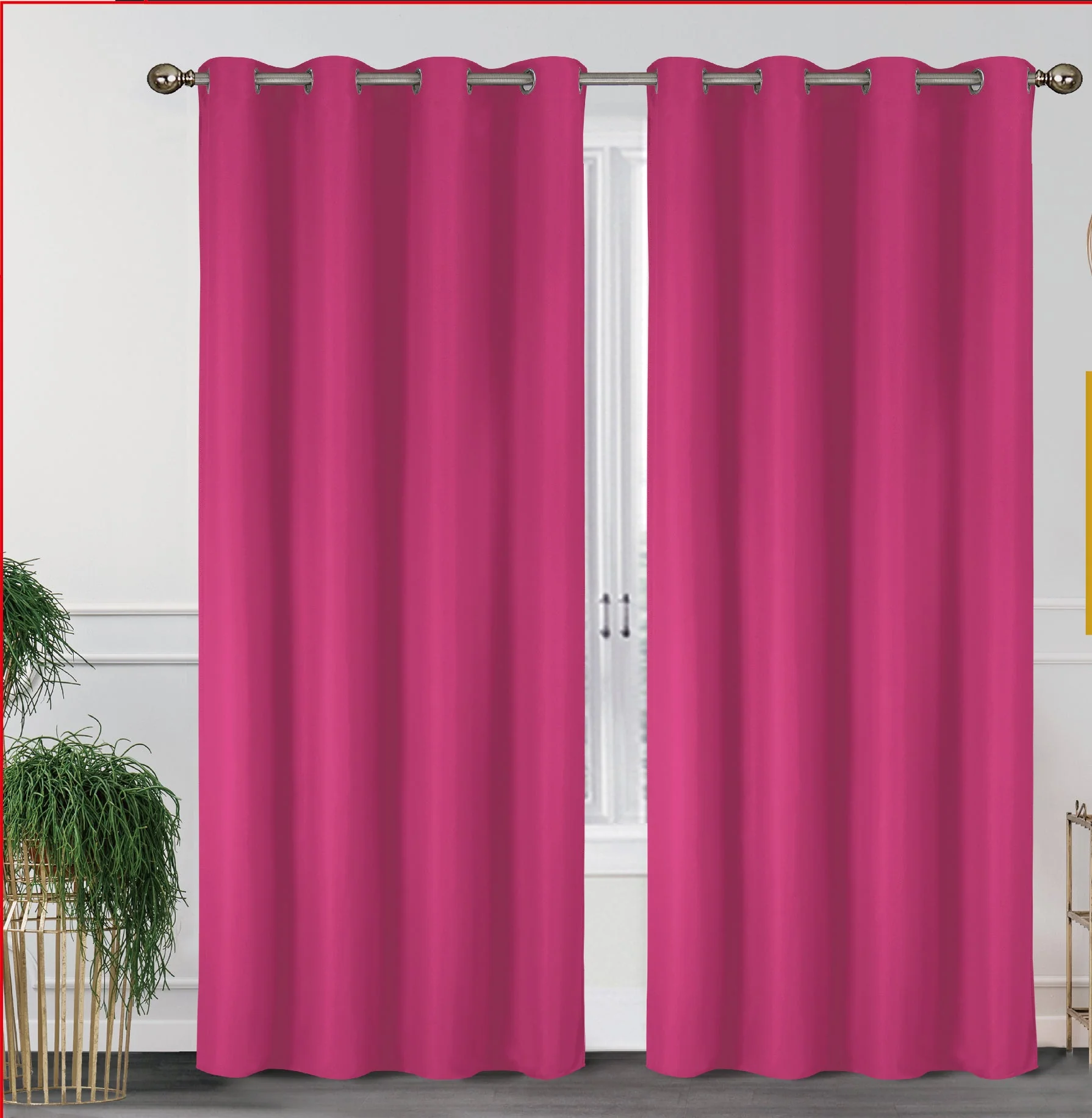 2 Pack - 55" x 84" Solid Thermal Blackout Panels (19 Colors) - Image 33