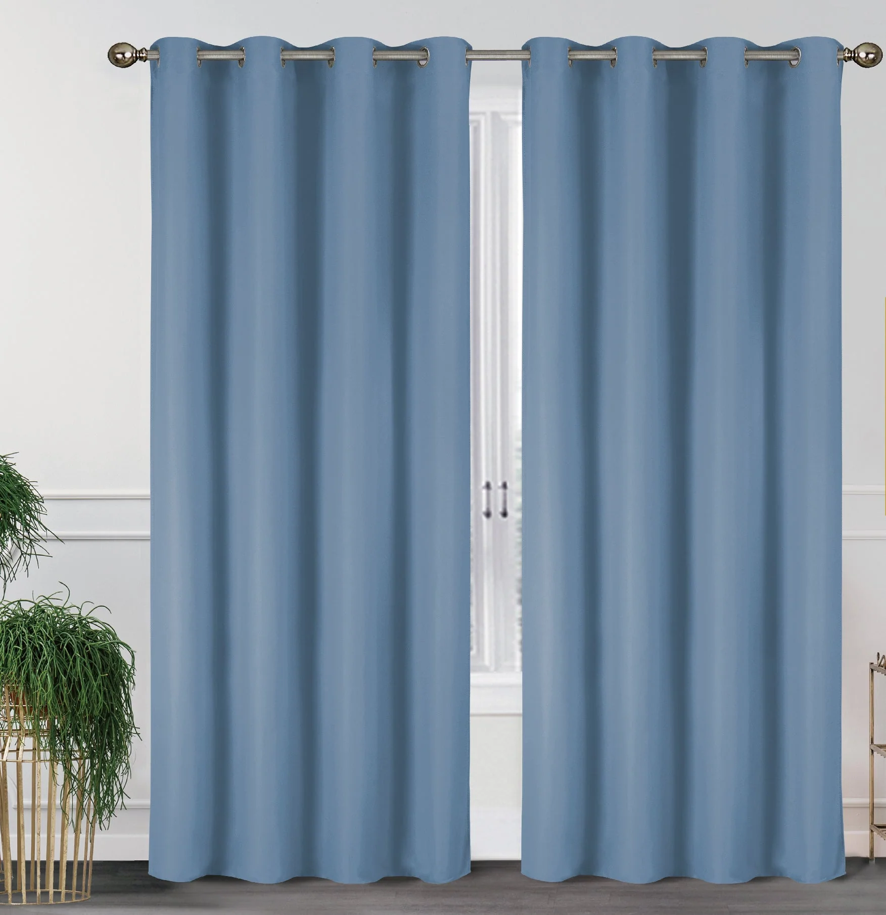 2 Pack - 55" x 84" Solid Thermal Blackout Panels (19 Colors) - Image 9