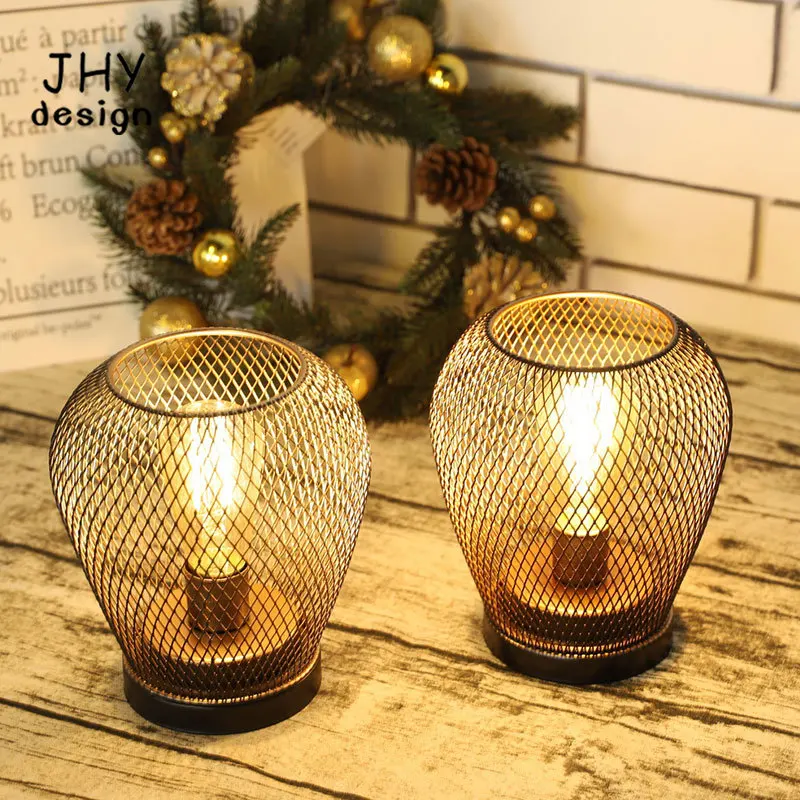 2 Pack Cordless LED Lantern Table Lamps Battery Powered Wireless Indoor Outdoor - Image 6