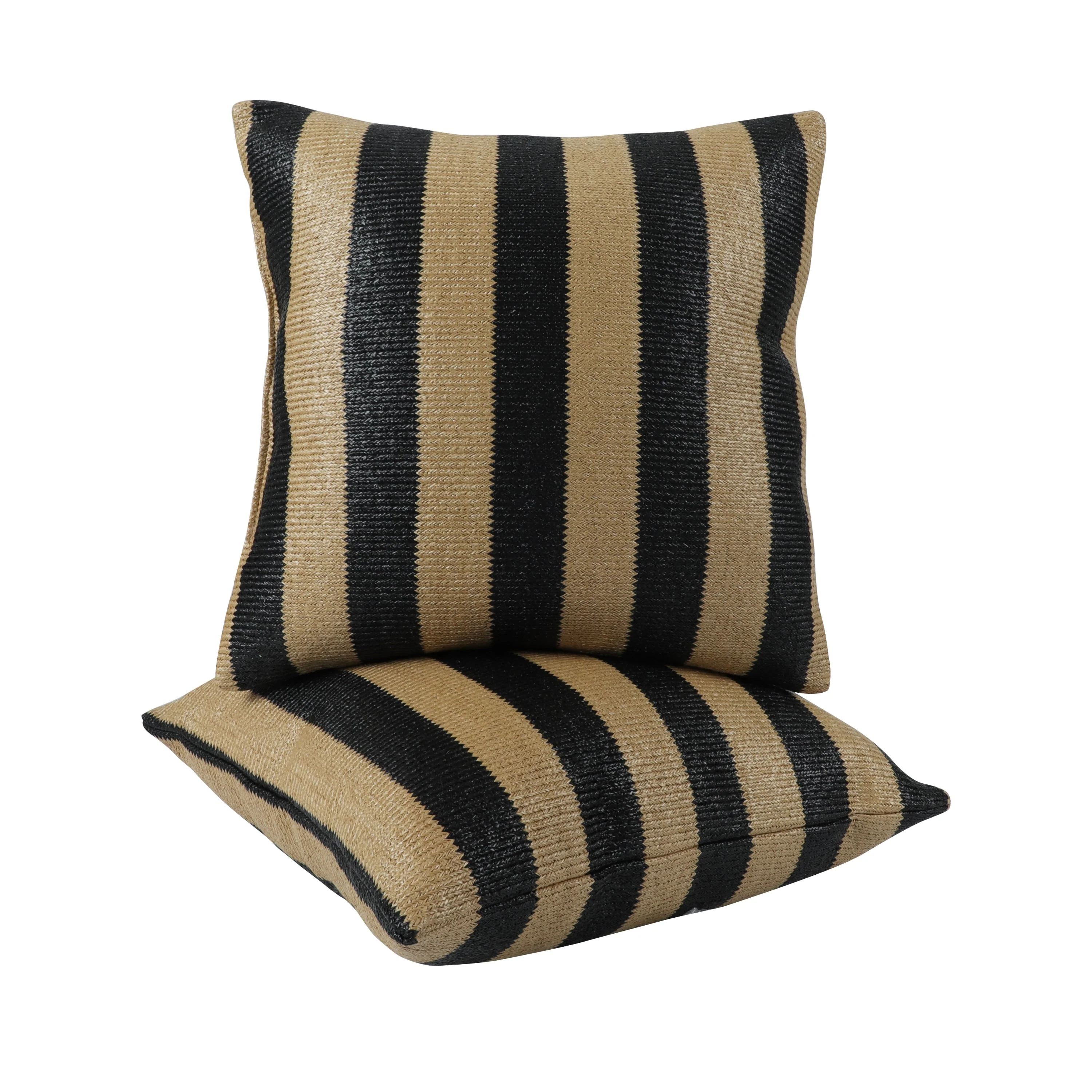 2 Pack Outdoor Throw Pillows, Patio Cushions (18x18 Inch) - Image 2