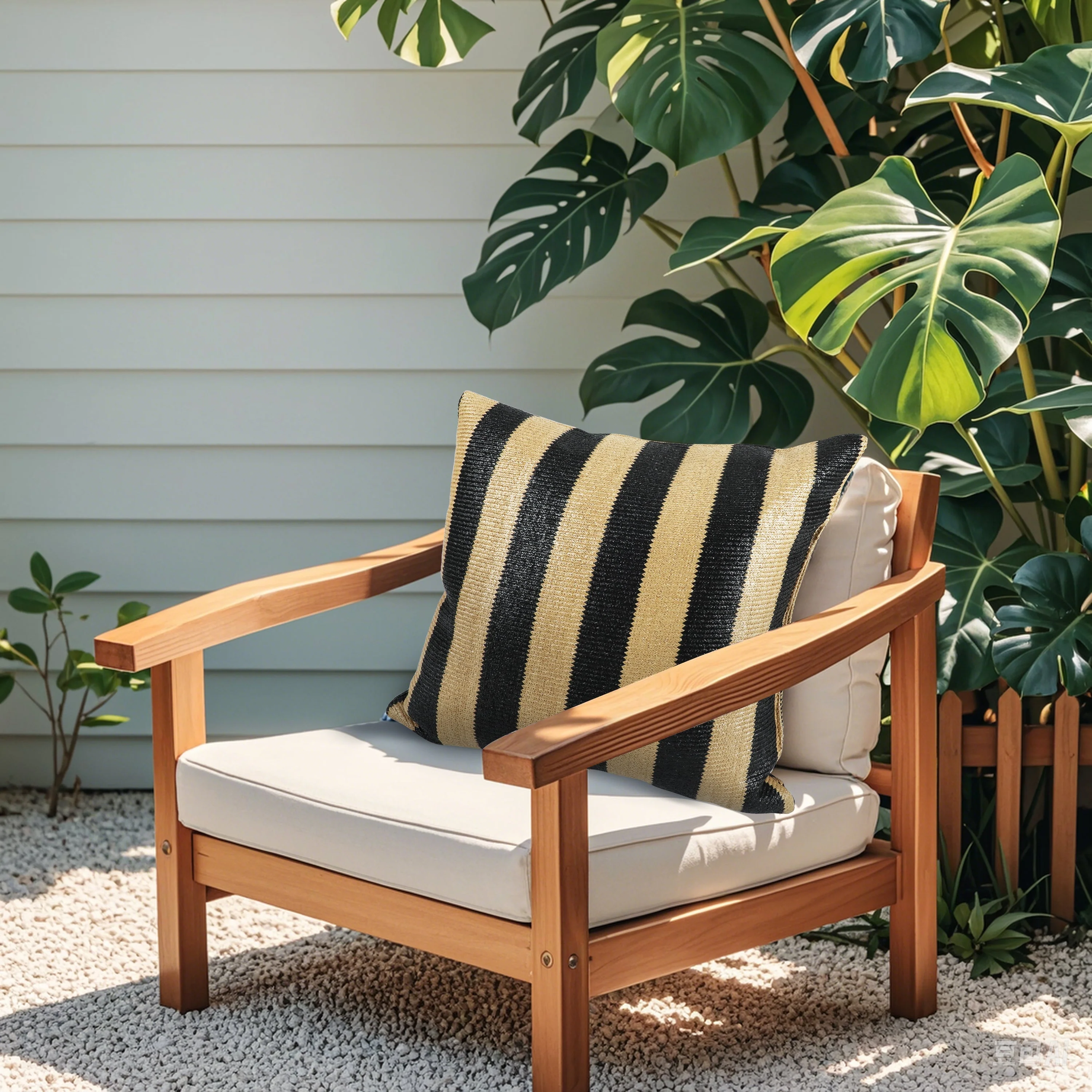 2 Pack Outdoor Throw Pillows, Patio Cushions (18x18 Inch) - Image 5