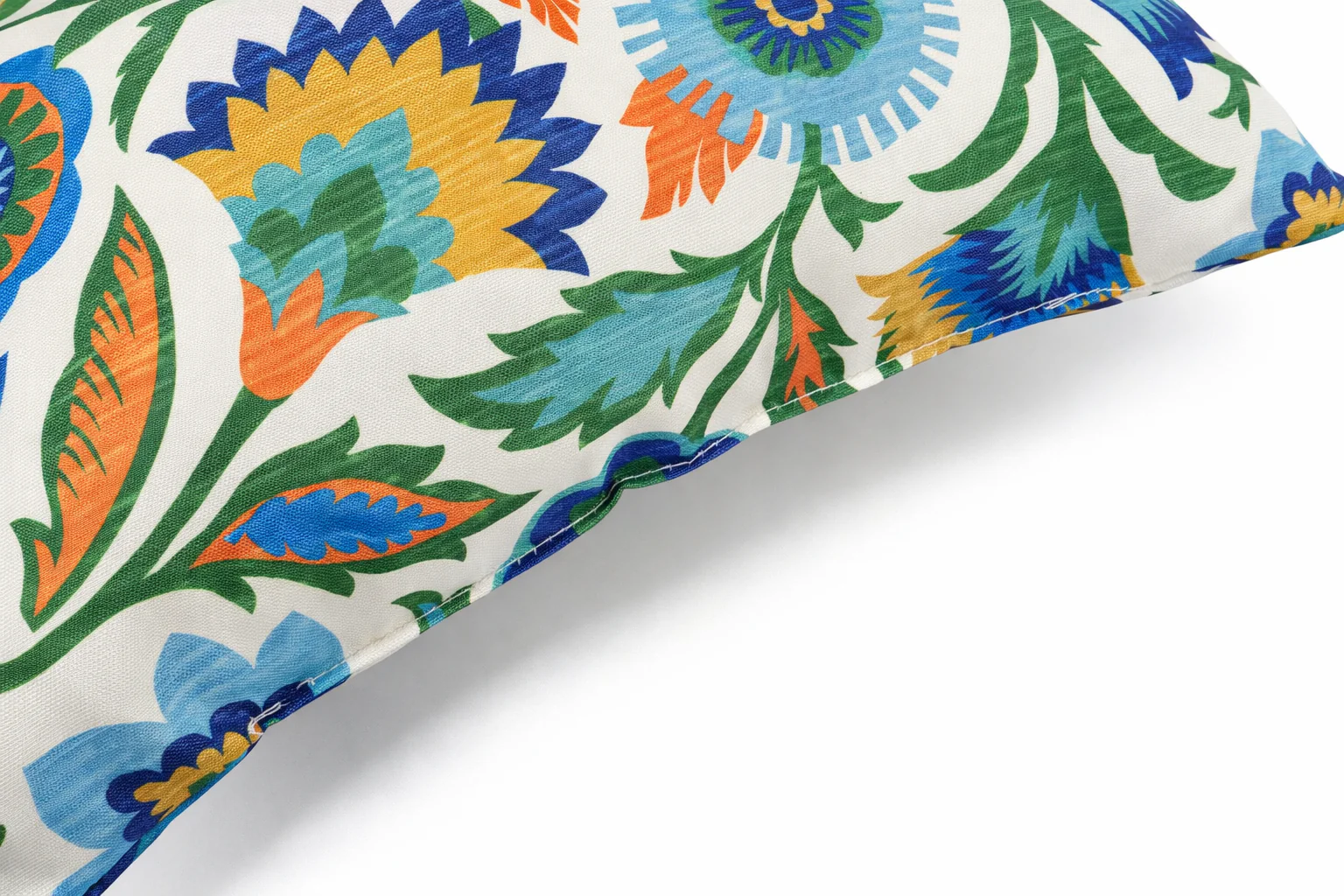2 Pack Outdoor Throw Pillows - Vintage Floral, 18x18 Inch - Image 5