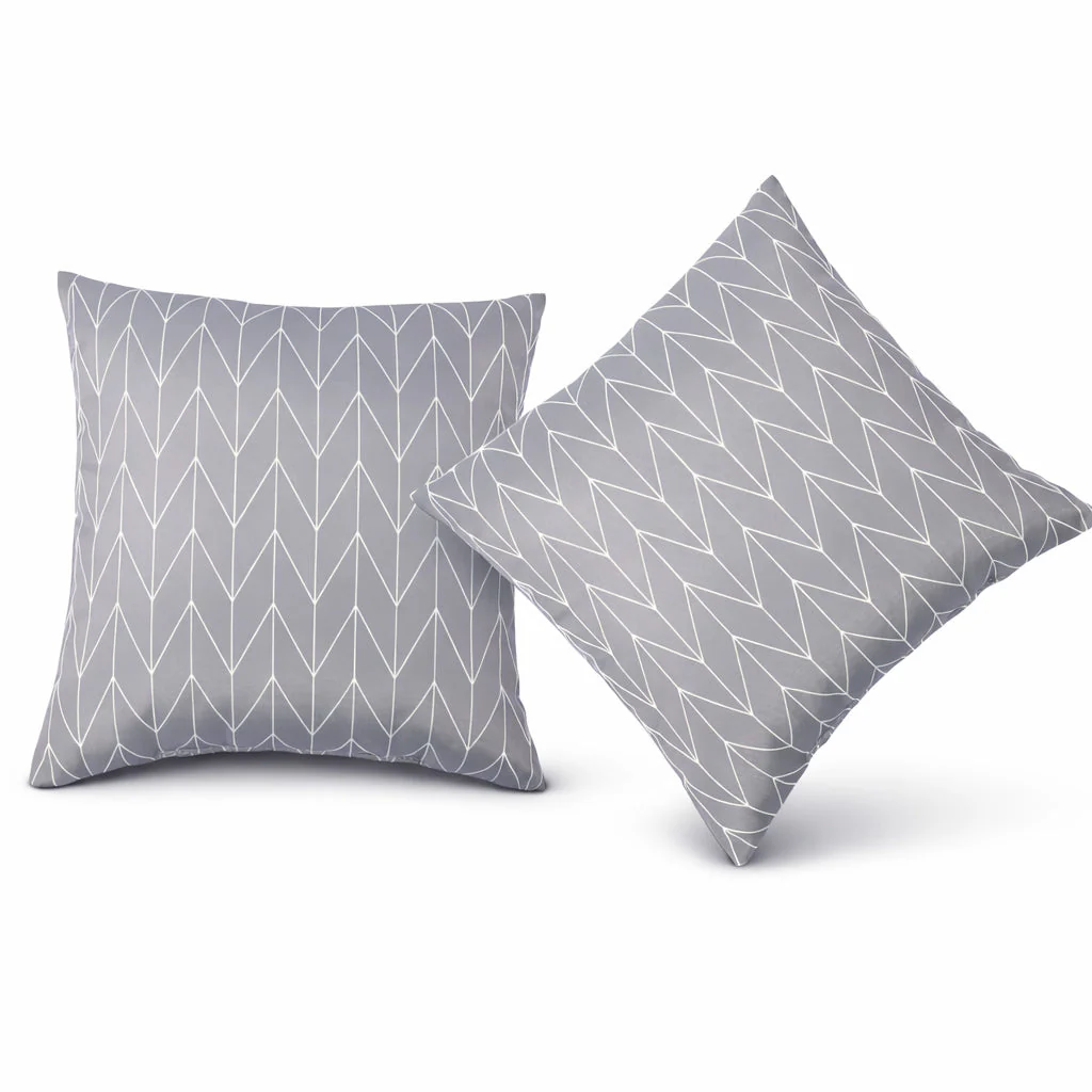 2 Pack Outdoor Throw Pillows, Waterproof & Fade-Resistant (18x18 Inch) - Image 6