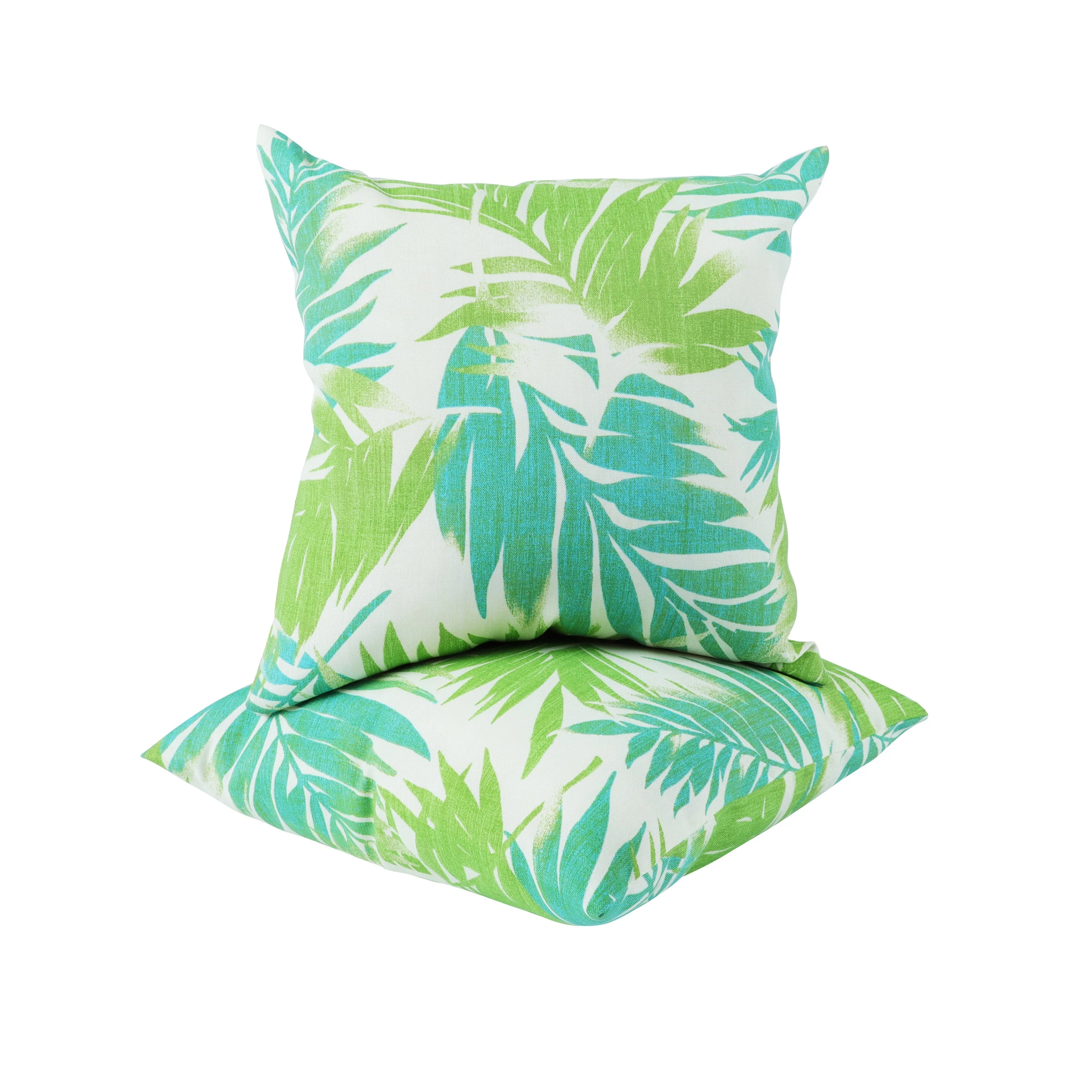 2 Pack Outdoor Throw Pillows, Waterproof & Fade-Resistant (18x18 Inch) - Image 3