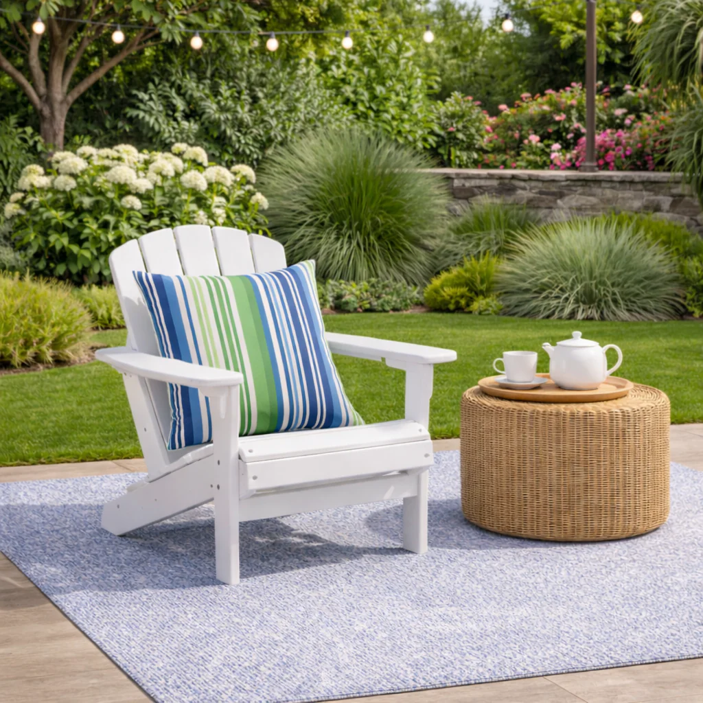 2 Pack Outdoor Throw Pillows, Waterproof & Fade-Resistant - Image 2