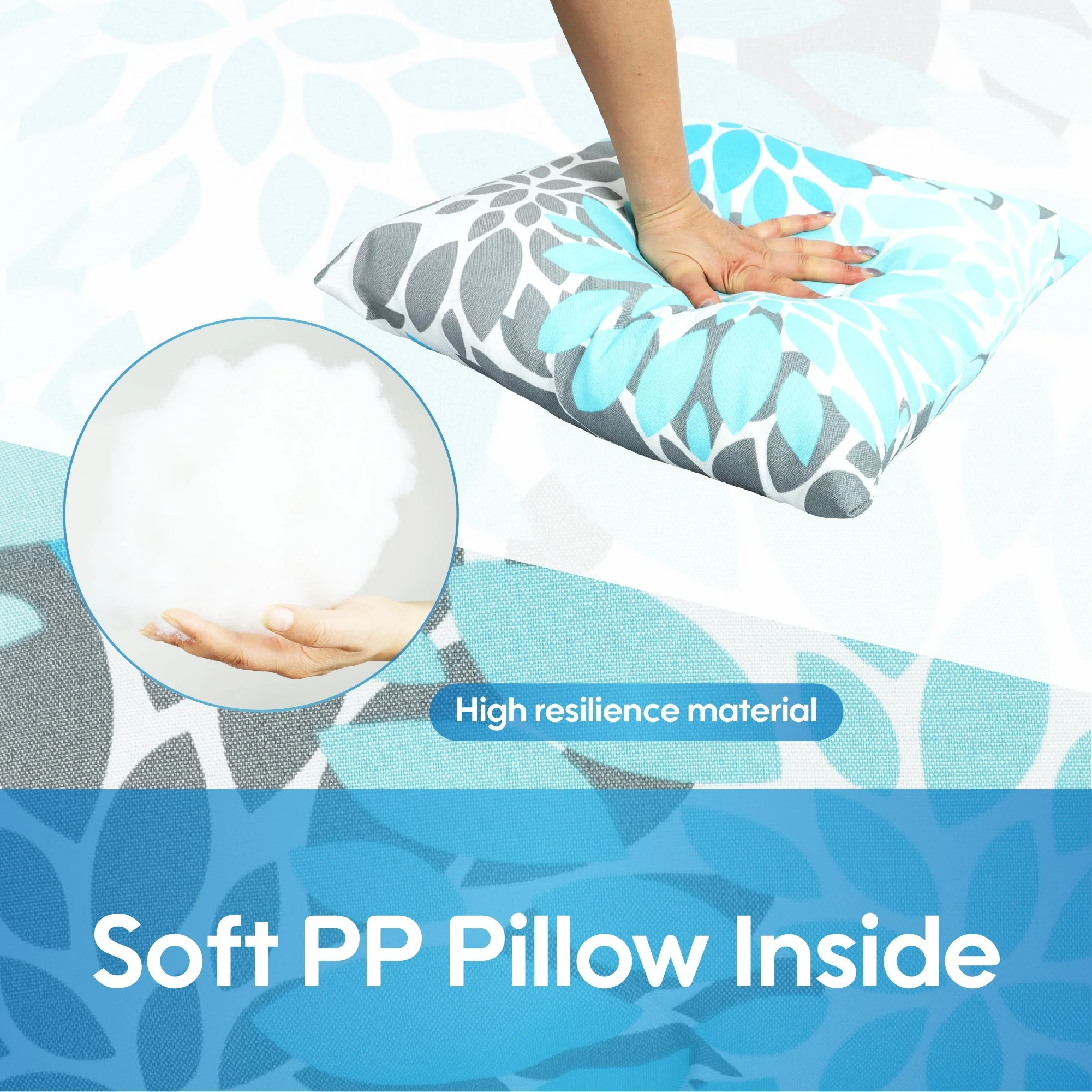 2 Pack Outdoor Throw Pillows, Waterproof & Fade-Resistant - Image 4