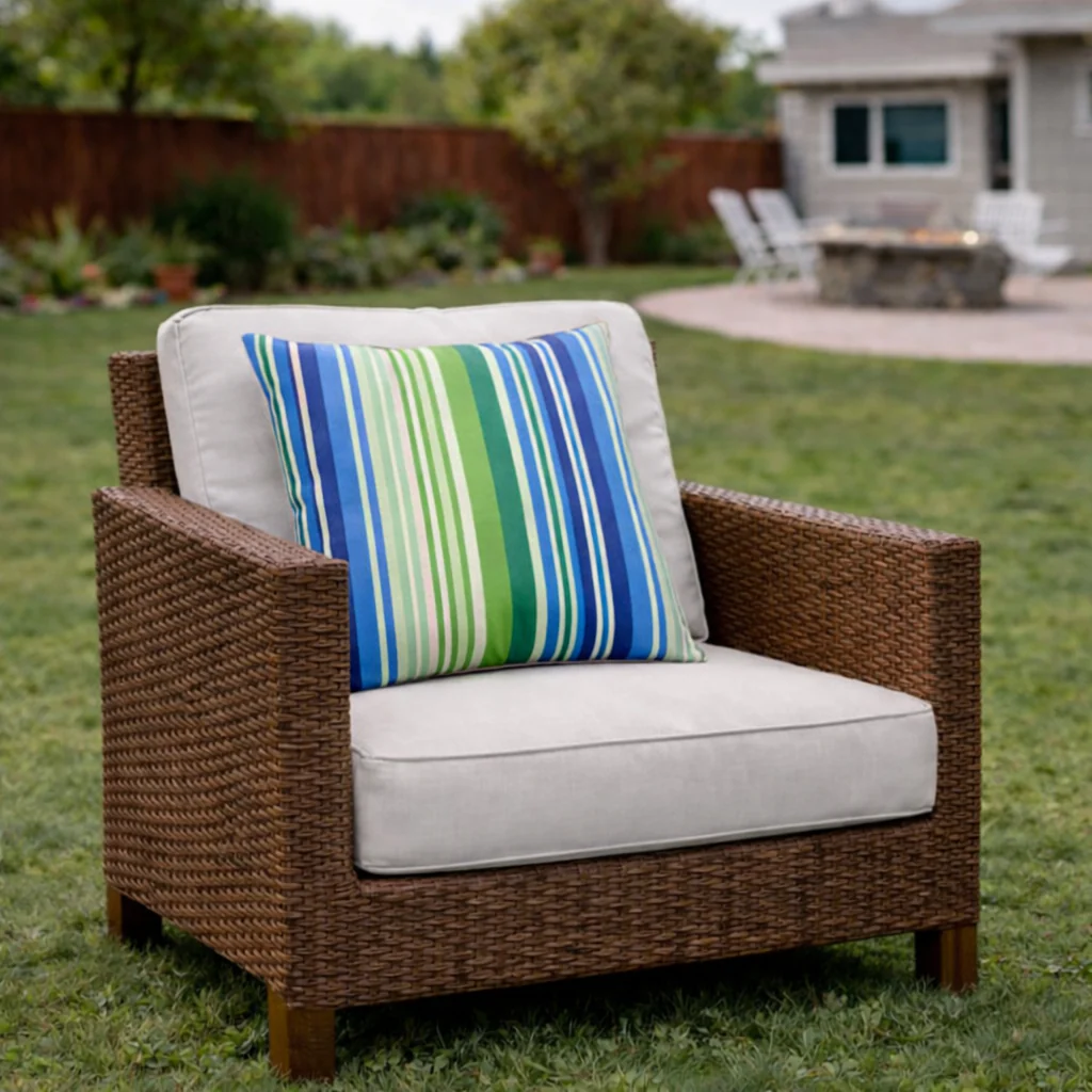 2 Pack Outdoor Throw Pillows, Waterproof & Fade-Resistant - Image 5