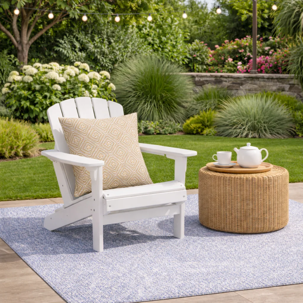 2 Pack Outdoor Throw Pillows, Waterproof & Fade-Resistant Patio Cushions (18x18 Inch) - Image 4