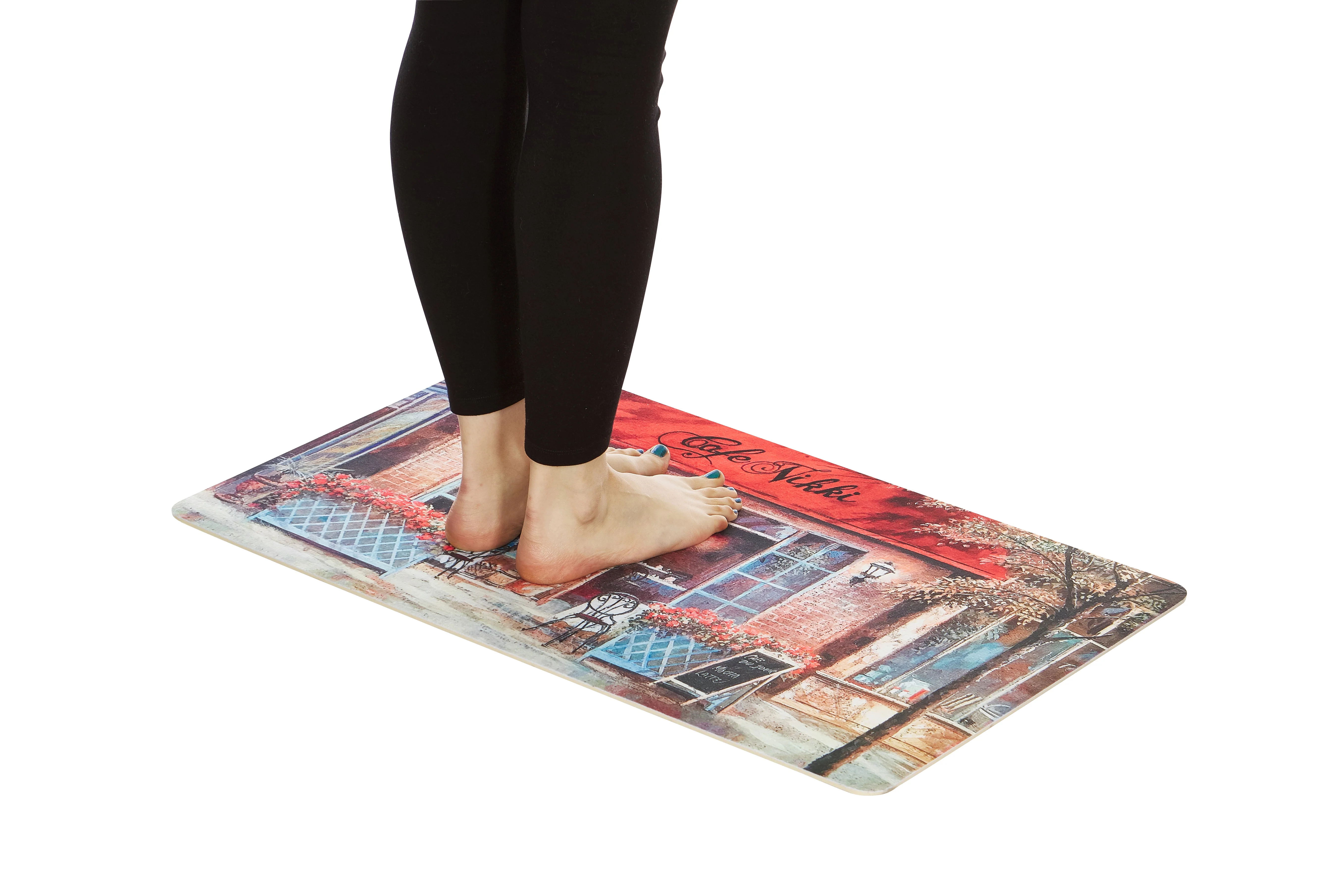 2-Pack Premium Comfort Kitchen Mats (Cafe Nikki) - Image 5