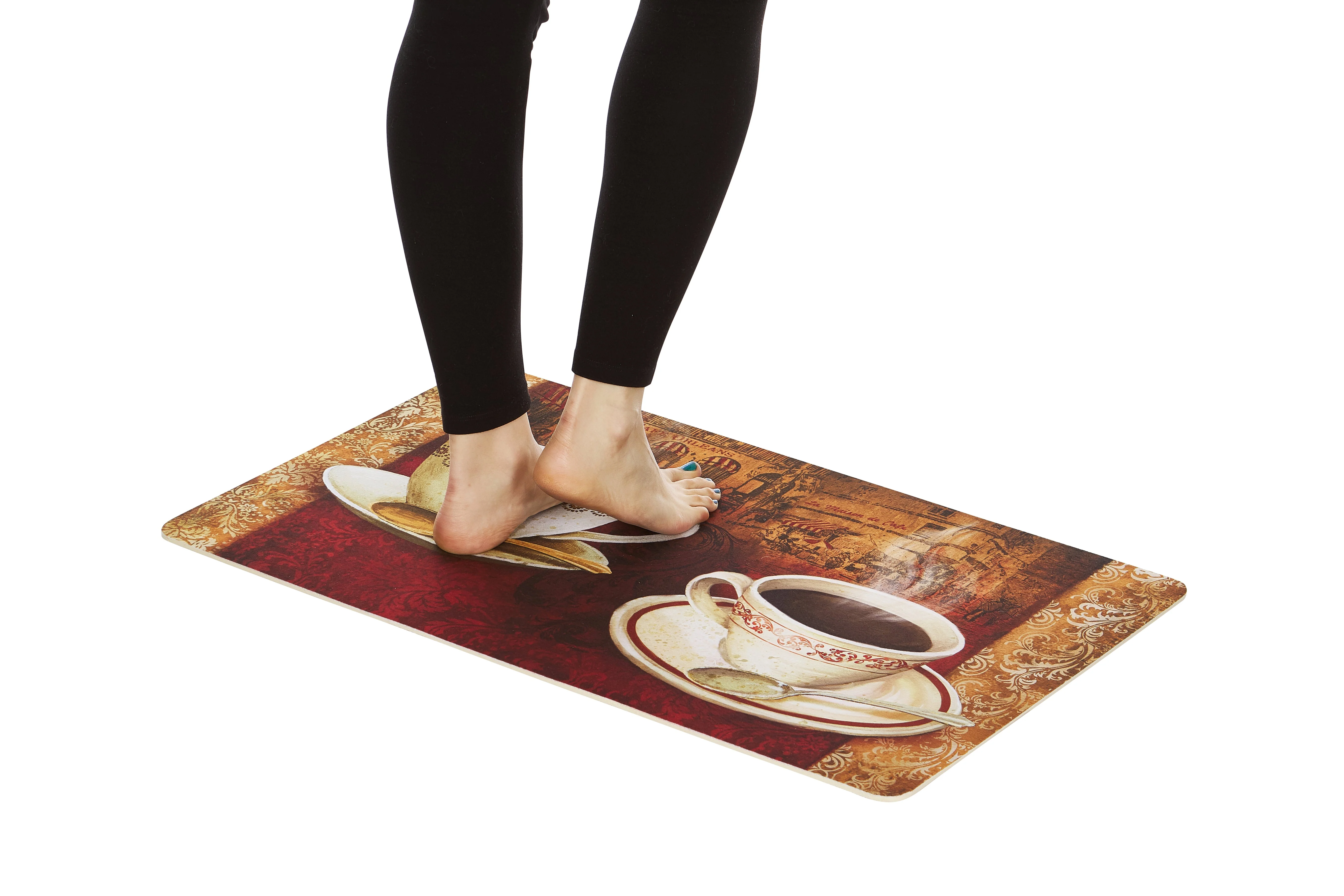 2-Pack Premium Comfort Kitchen Mats (French Coffee) - Image 3