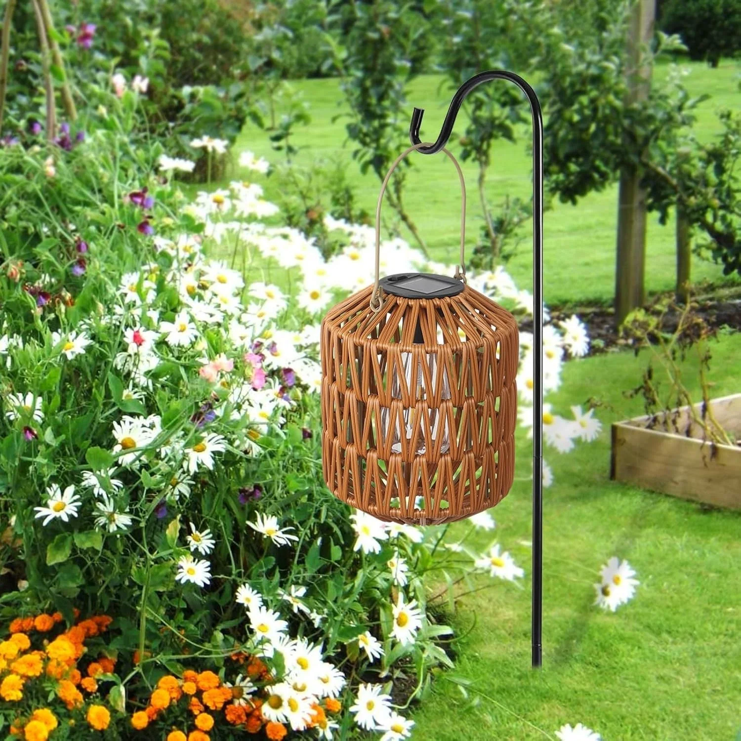 2 Pack Solar Lanterns Outdoor Waterproof - Image 7