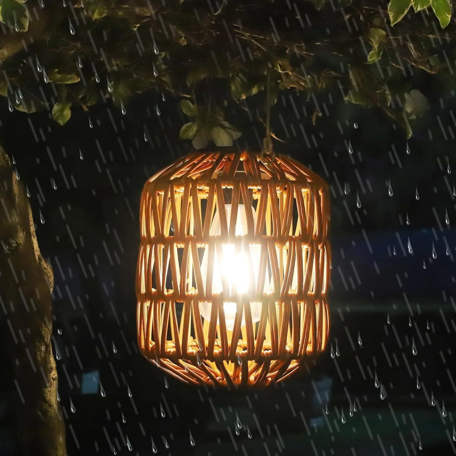 2 Pack Solar Lanterns Outdoor Waterproof - Image 8