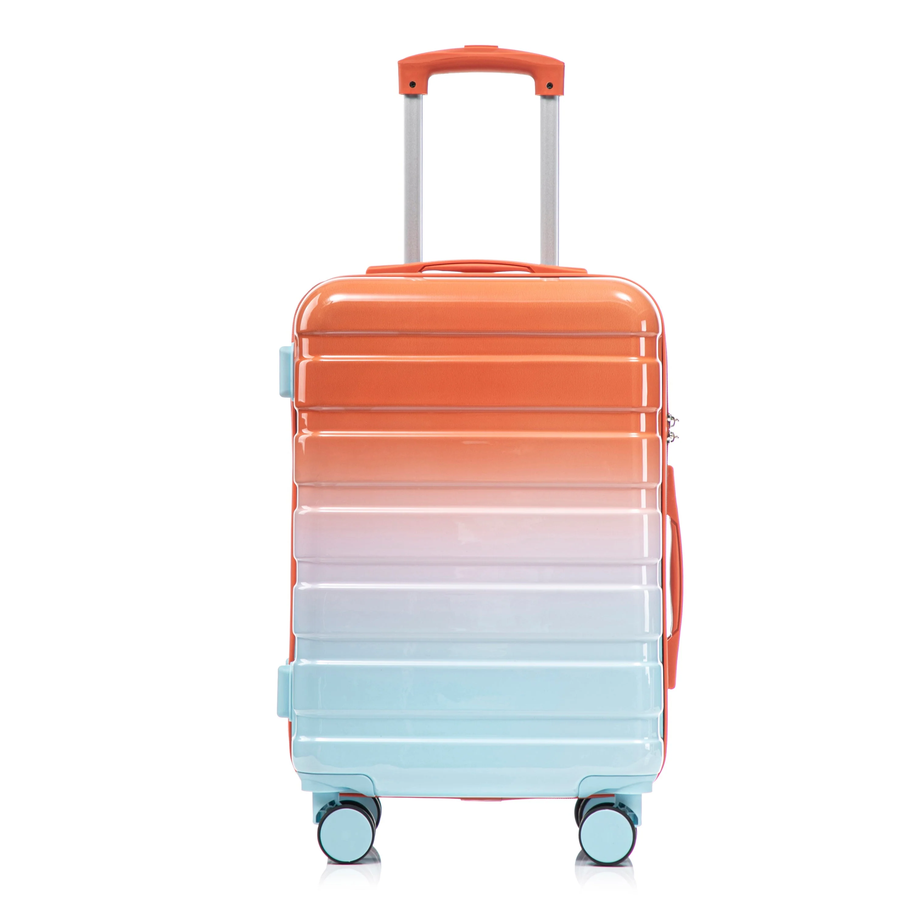 2 Pc PC Spinner Wheel Luggage Set with Gradient Color and Lock - Image 13