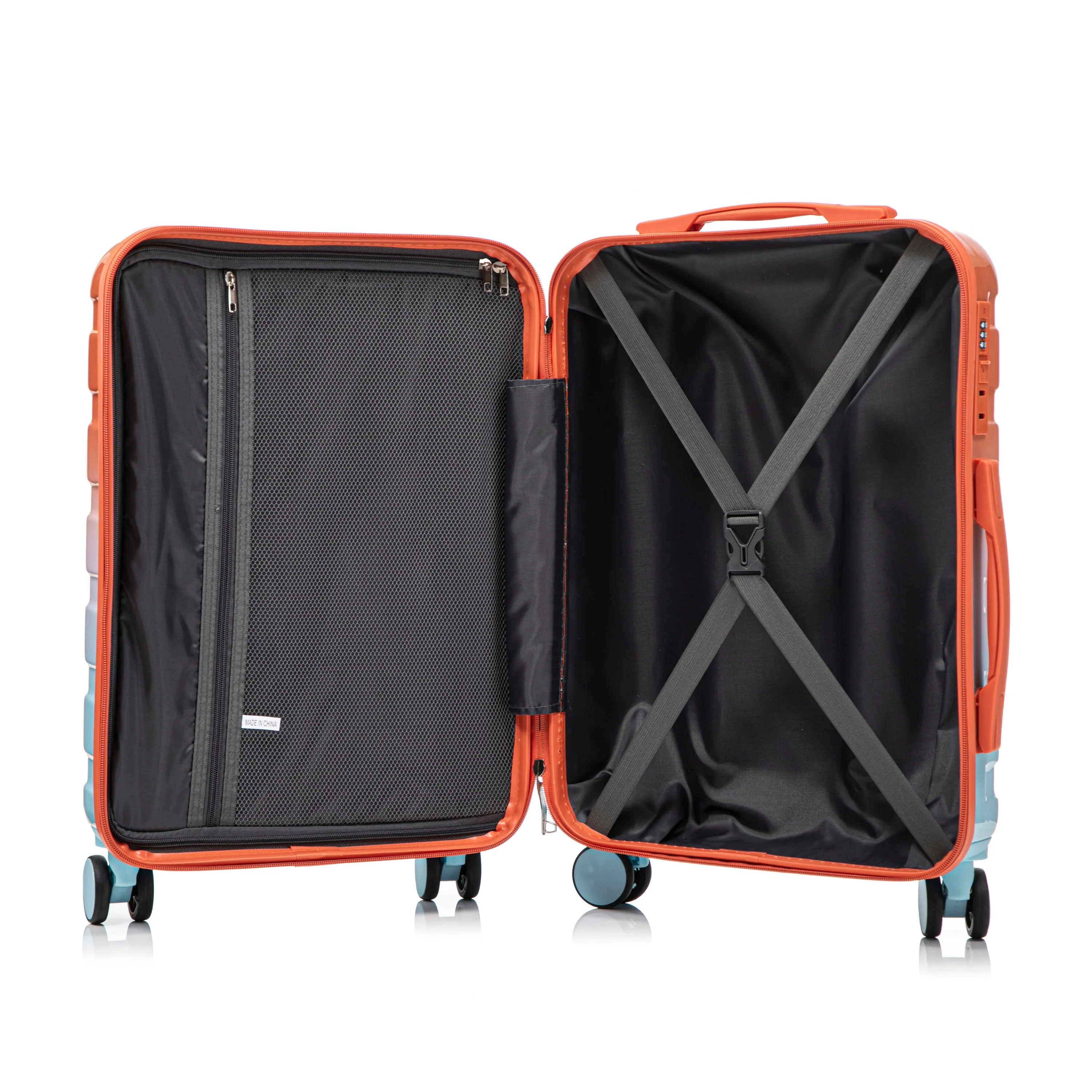 2 Pc PC Spinner Wheel Luggage Set with Gradient Color and Lock - Image 18