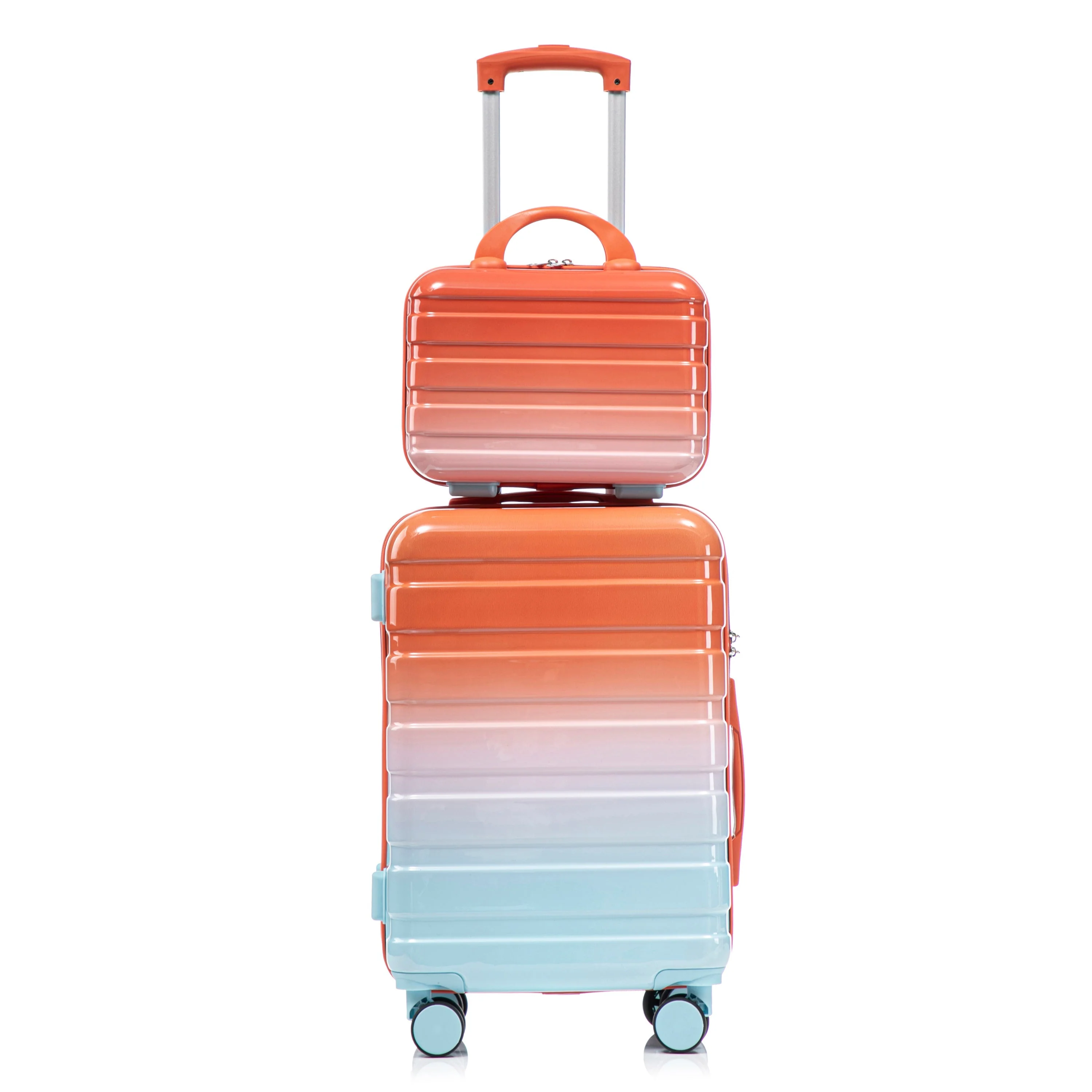 2 Pc PC Spinner Wheel Luggage Set with Gradient Color and Lock - Image 27