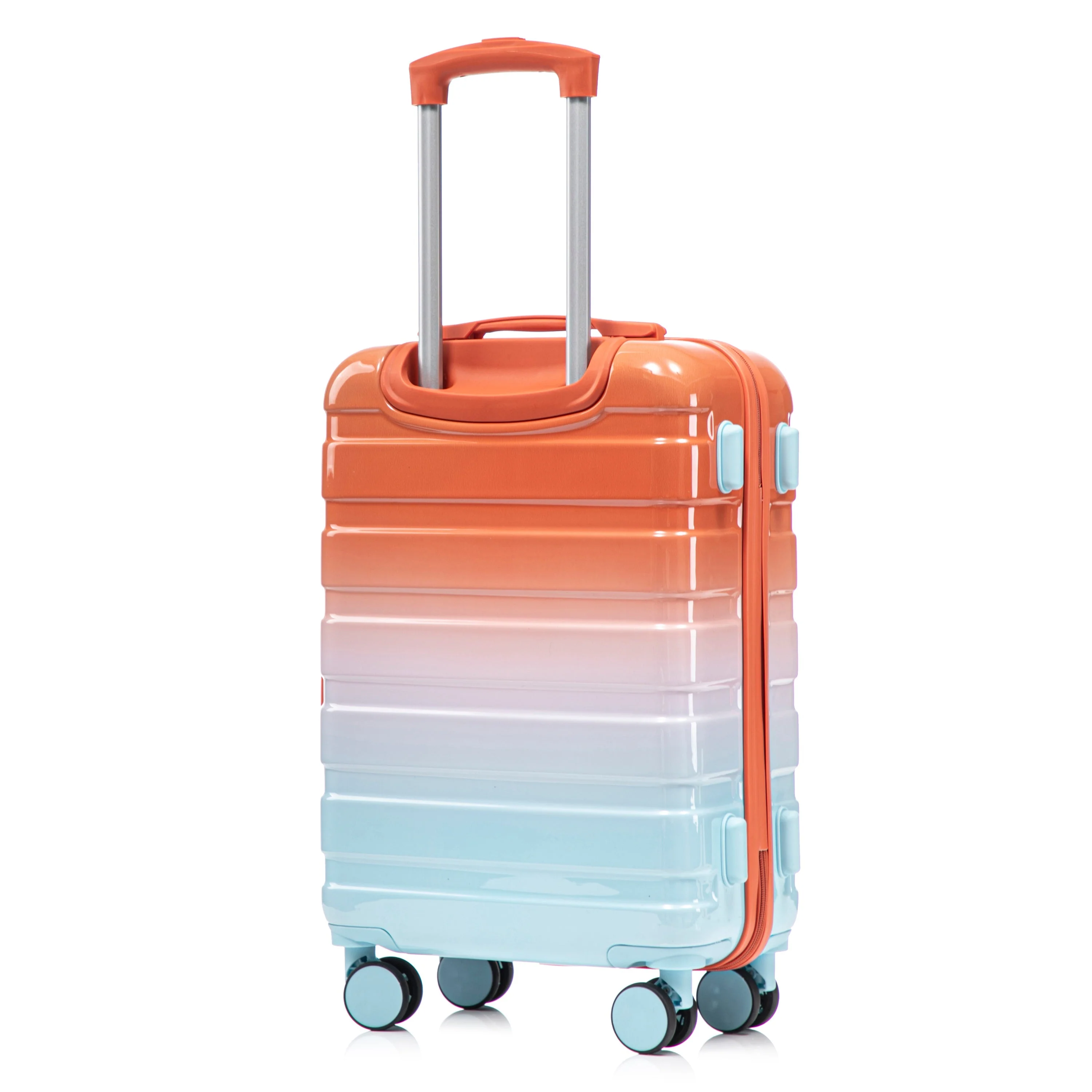 2 Pc PC Spinner Wheel Luggage Set with Gradient Color and Lock - Image 43