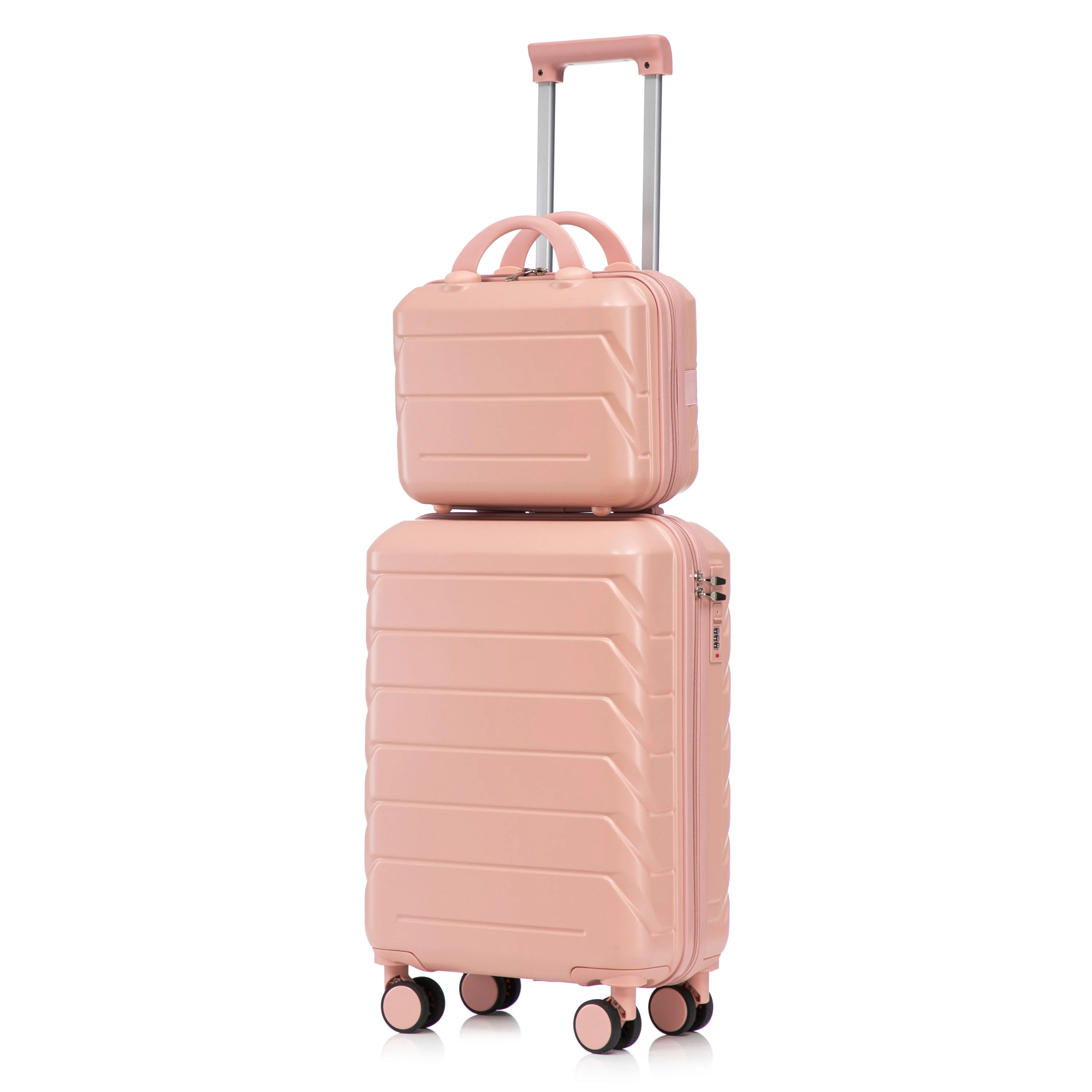 2-Piece ABS Spinner Wheel Luggage Set with Combination Lock - Image 14