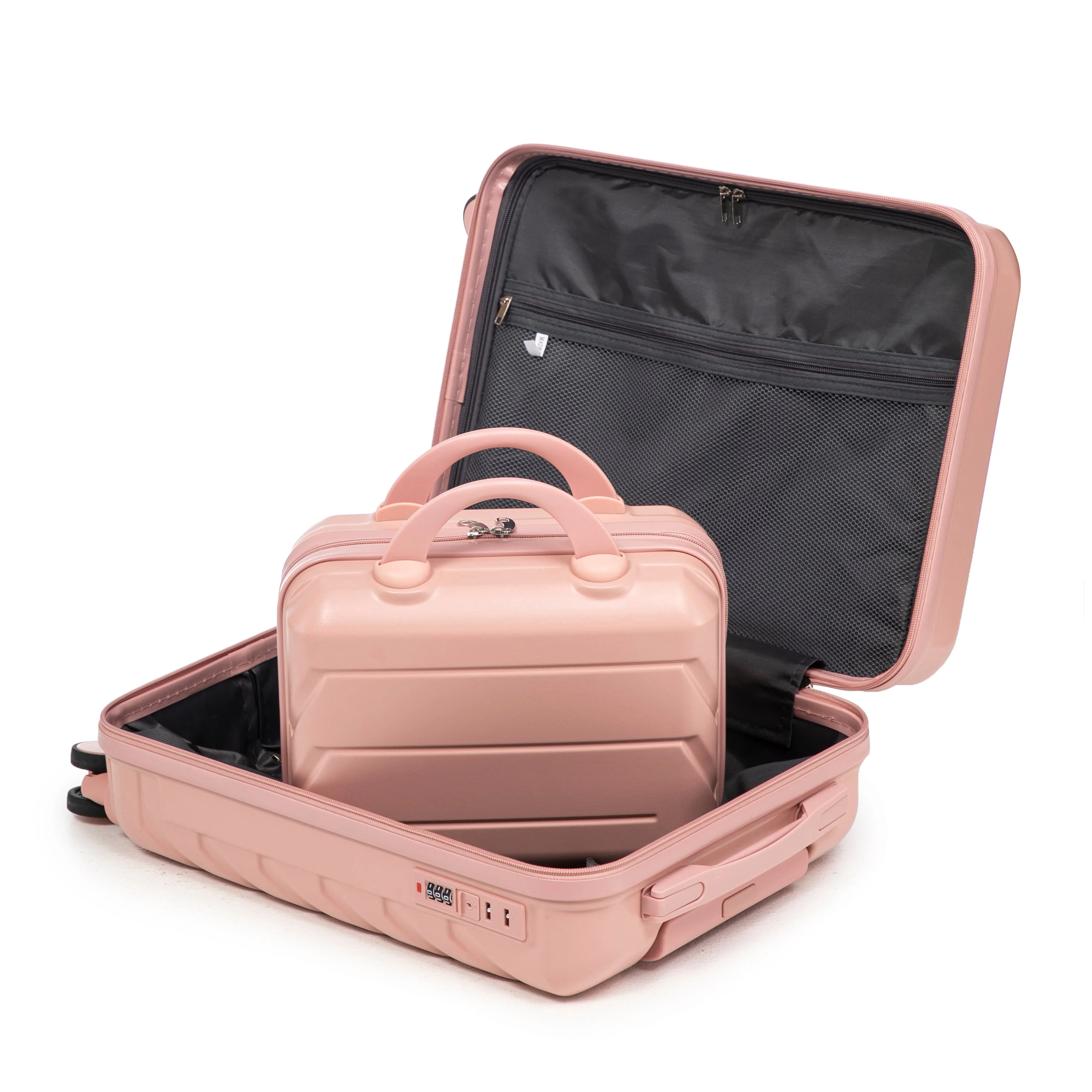 2-Piece ABS Spinner Wheel Luggage Set with Combination Lock - Image 20