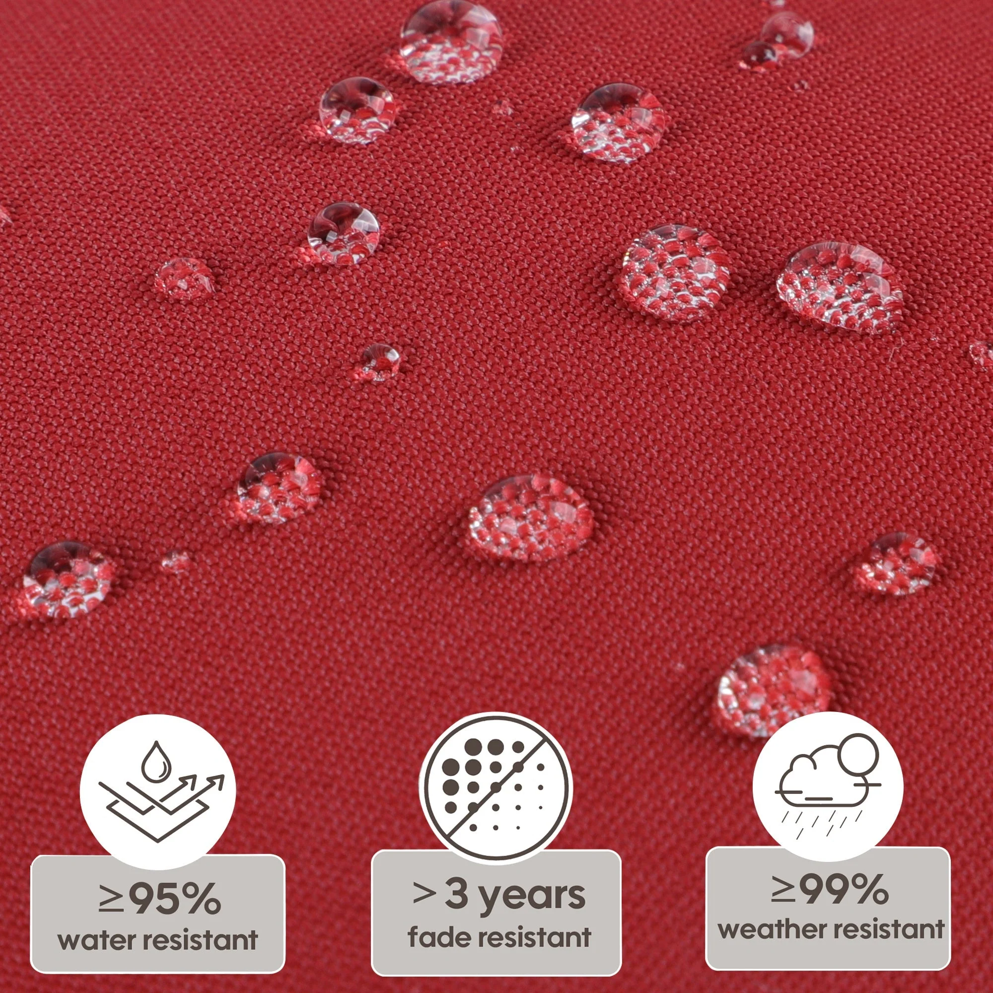 2-Piece High Back Patio Chair Cushion Set - Image 7