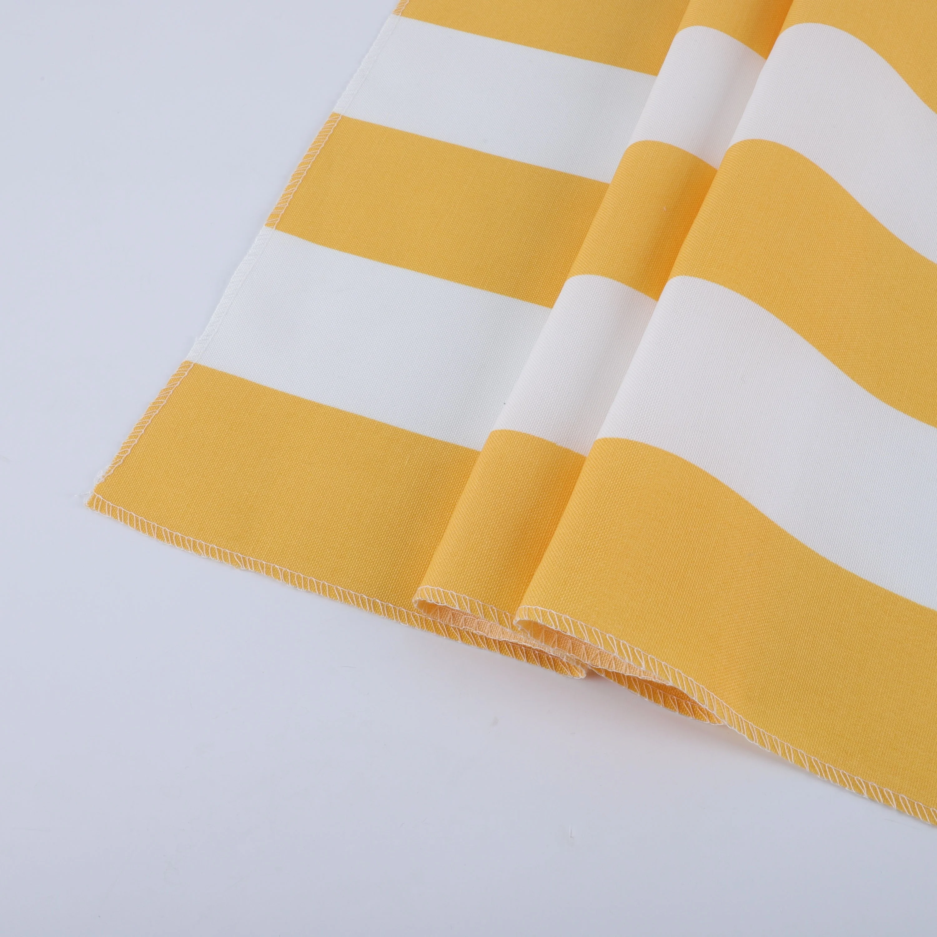 2-Piece High Back Patio Chair Cushion Set, Yellow/White - Image 8