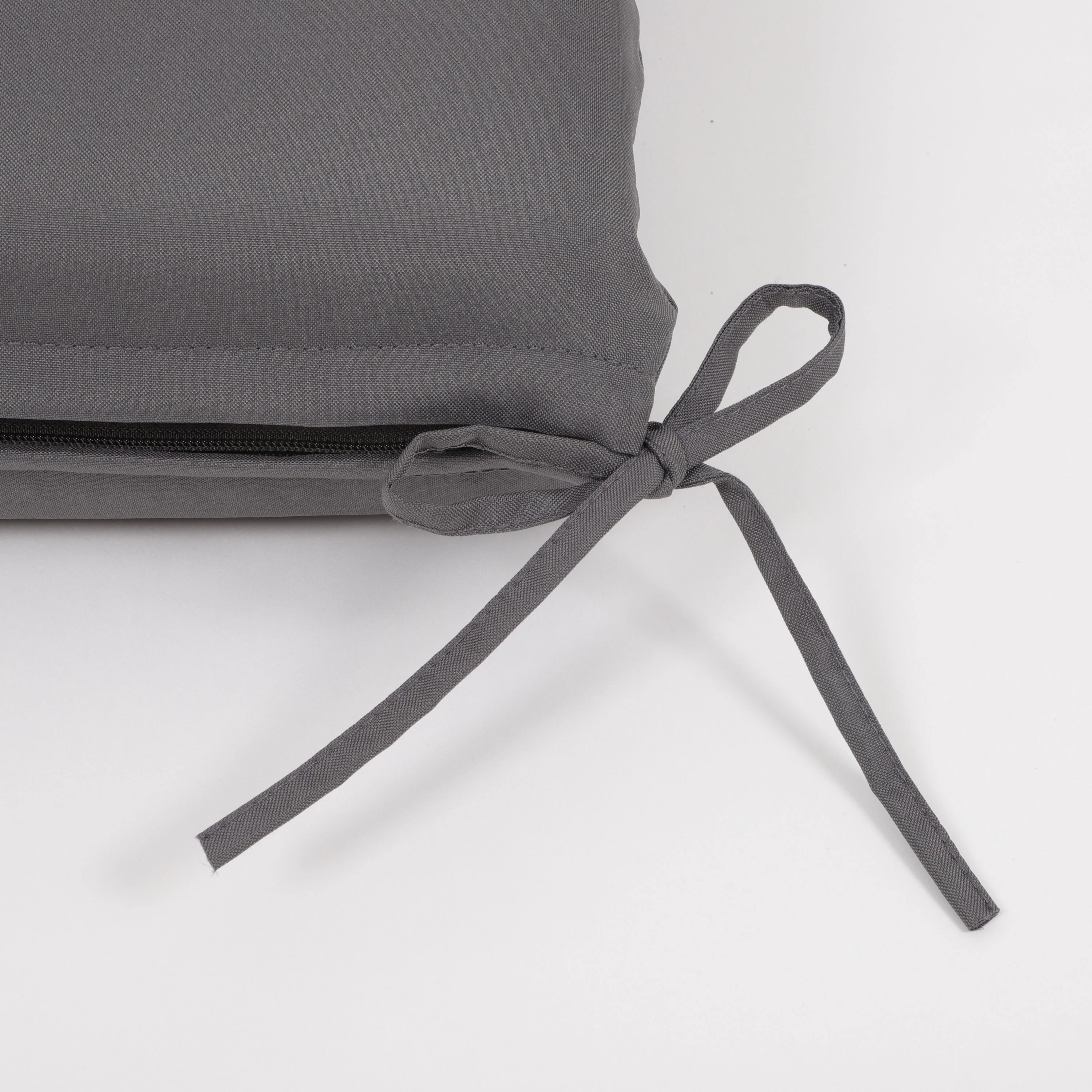 2-Piece Outdoor Chaise Lounge Cushion Set, Grey - Image 9