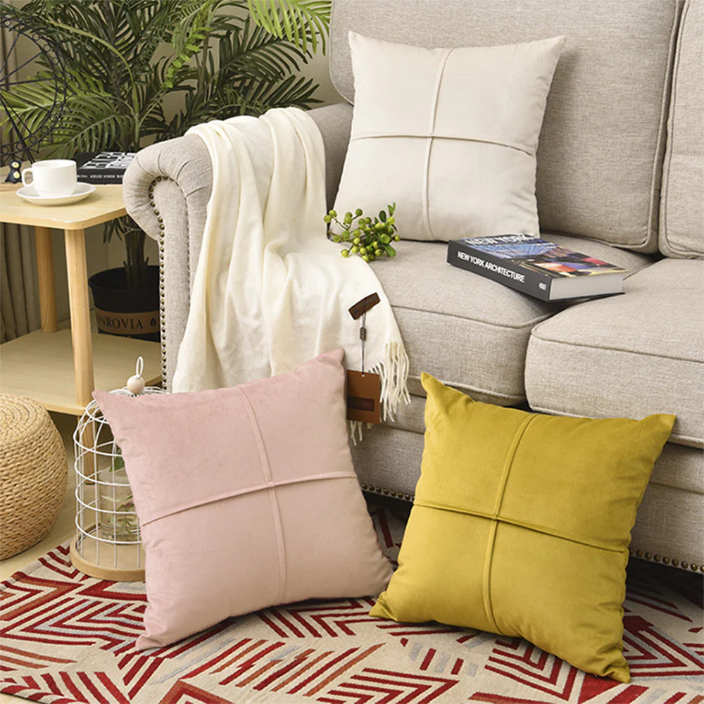 2-Piece Throw Pillow Covers with 450g Inserts, blue, 12X20 WITH INSERTS, Decorative Pillow Set – Fancy & Stacy - Image 39